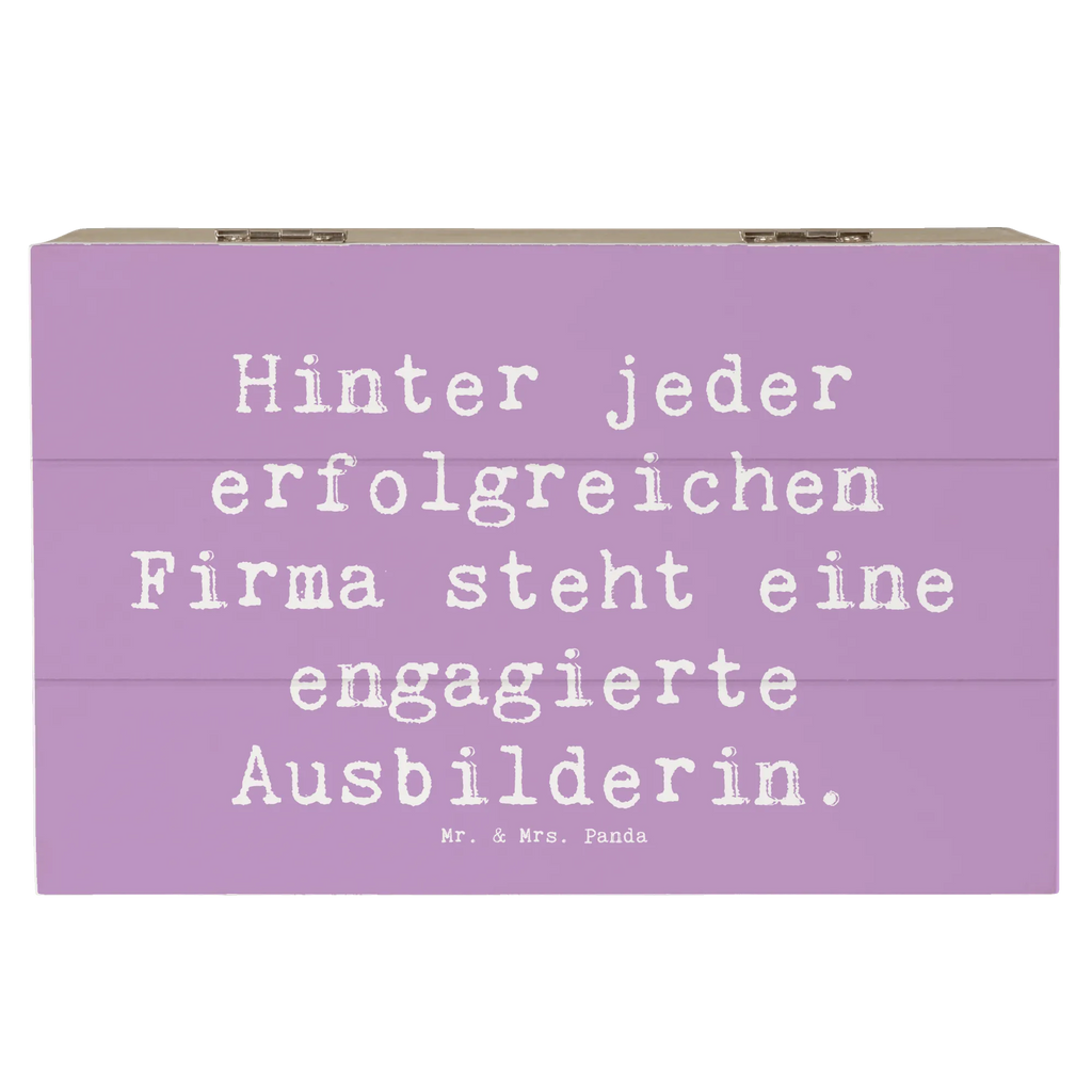 Wooden chest Saying Hinter jeder erfolgreichen Firma steht eine engagierte Ausbilderin. Truhe, Dekokiste, Erinnerungsbox, Erinnerungskiste, XXL, Aufbewahrungsbox, Geschenkbox, Holzkiste, Kiste, Schatzkiste, Geschenkdose, Schatulle, Beruf, Ausbildung, Jubiläum, Abschied, Rente, Kollege, Kollegin, Geschenk, Schenken, Arbeitskollege, Mitarbeiter, Firma, Danke, Dankeschön
