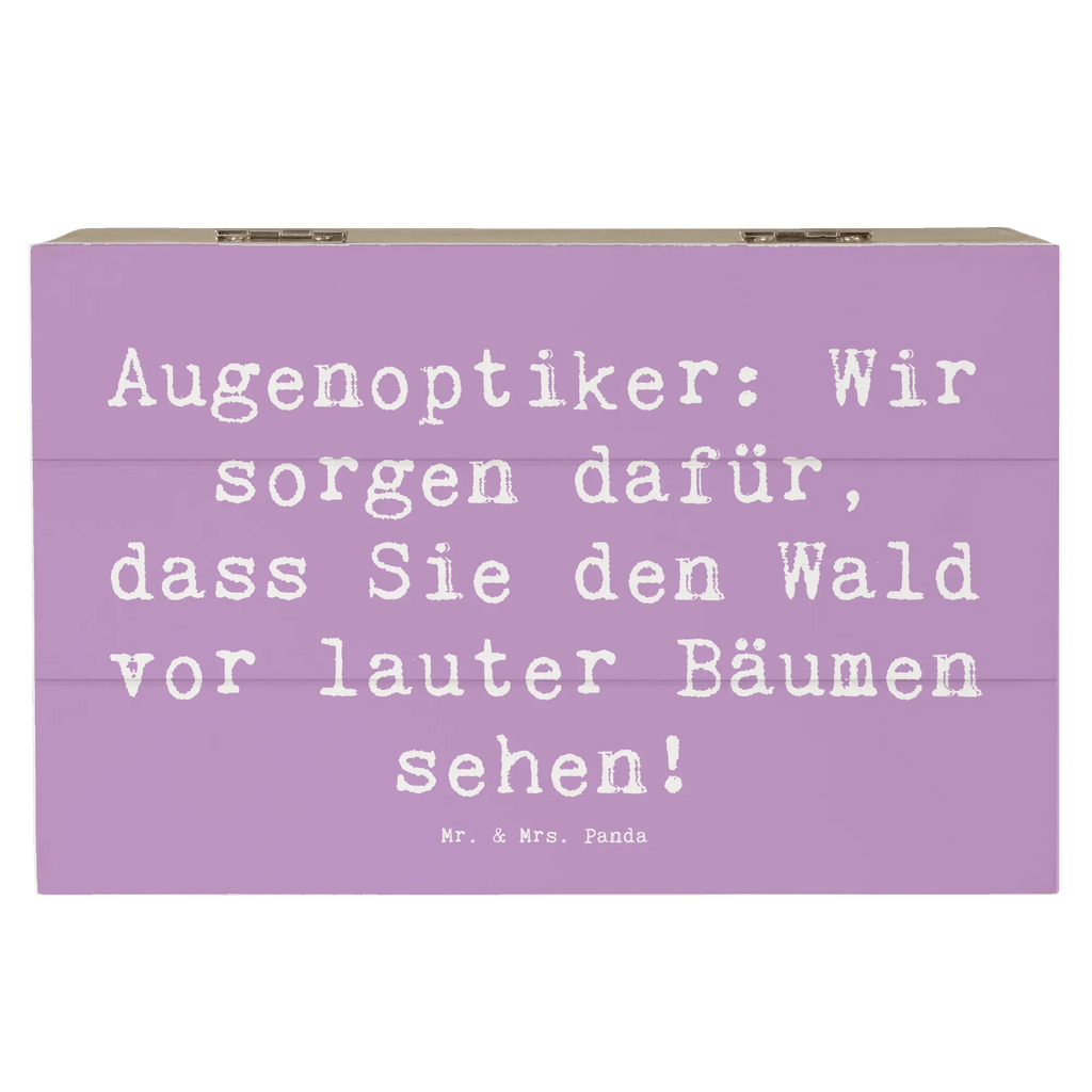 Holzkiste Spruch Augenoptiker Klarblick Aufbewahrungsbox, XXL, Geschenkbox, Truhe, Erinnerungsbox, Holzkiste, Schatzkiste, Geschenkdose, Kiste, Erinnerungskiste, Schatulle, Dekokiste, Beruf, Ausbildung, Jubiläum, Abschied, Rente, Kollege, Kollegin, Geschenk, Schenken, Arbeitskollege, Mitarbeiter, Firma, Danke, Dankeschön