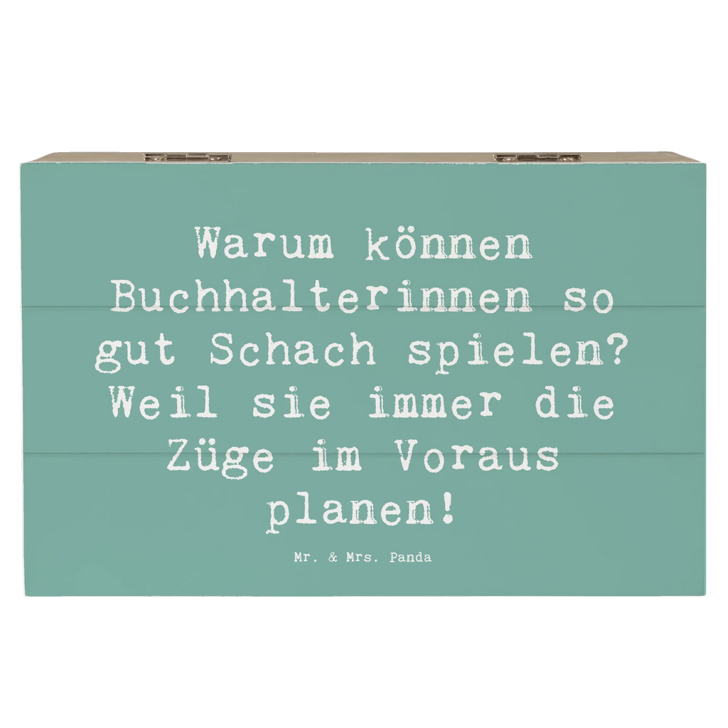 Holzkiste Spruch Warum können Buchhalterinnen so gut Schach spielen? Weil sie immer die Züge im Voraus planen! Holzkiste, Aufbewahrungsbox, Kiste, Geschenkdose, Geschenkbox, Erinnerungskiste, Dekokiste, Schatzkiste, Schatulle, Truhe, XXL, Erinnerungsbox, Beruf, Ausbildung, Jubiläum, Abschied, Rente, Kollege, Kollegin, Geschenk, Schenken, Arbeitskollege, Mitarbeiter, Firma, Danke, Dankeschön