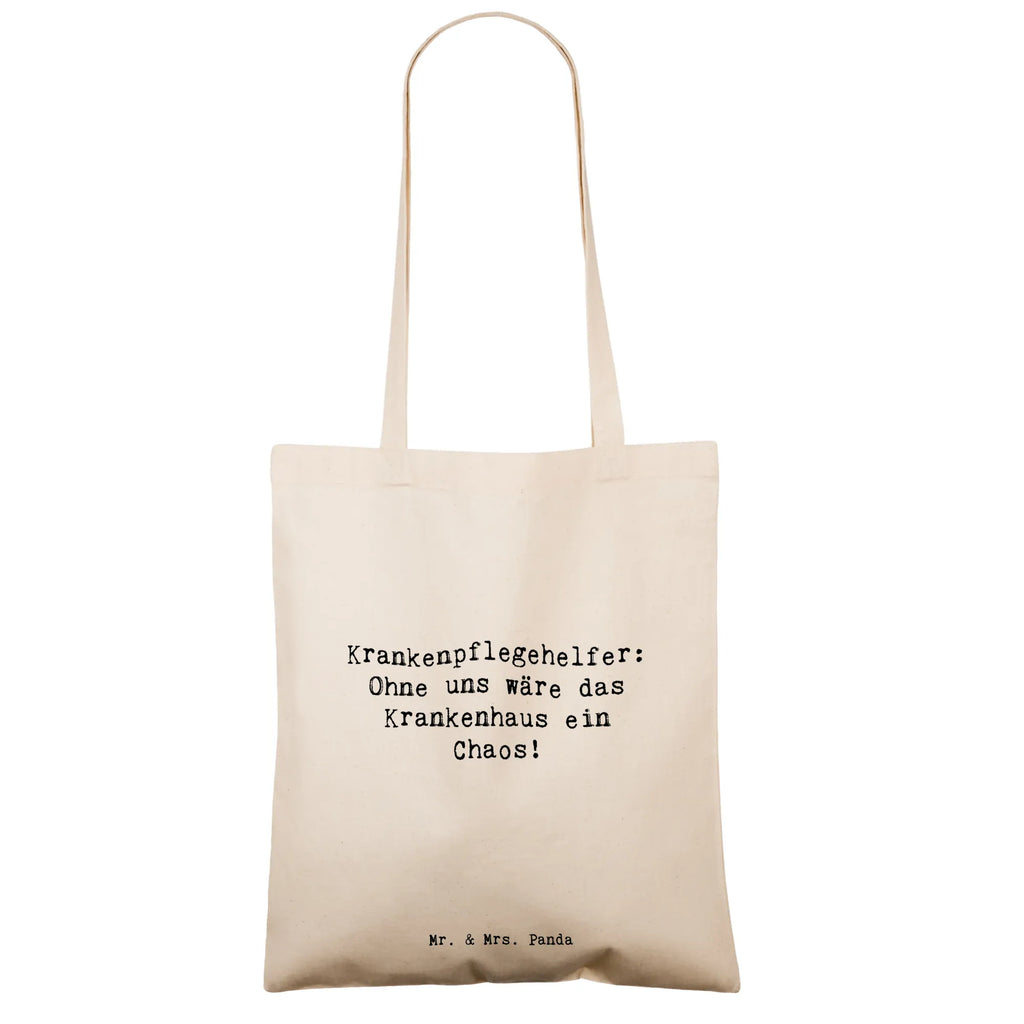 Tragetasche Spruch Krankenpflegehelfer Chaos Shopper, Tragetasche, Stofftasche, Stoffbeutel, Jutetasche, Schultertasche, Badetasche, Einkaufstüte, Strandtasche, Einkaufstasche, Laptoptasche, Umhängetasche, Beuteltasche, Jutebeutel, Beutel, Tasche, Beruf, Ausbildung, Jubiläum, Abschied, Rente, Kollege, Kollegin, Geschenk, Schenken, Arbeitskollege, Mitarbeiter, Firma, Danke, Dankeschön