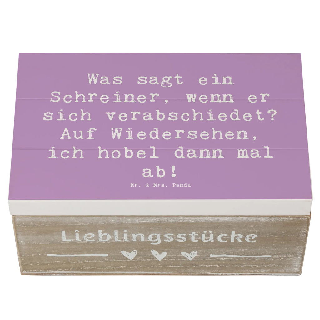 Holzkiste Spruch Was sagt ein Schreiner, wenn er sich verabschiedet? Auf Wiedersehen, ich hobel dann mal ab! XXL, Geschenkbox, Holzkiste, Truhe, Erinnerungsbox, Schatzkiste, Schatulle, Dekokiste, Aufbewahrungsbox, Kiste, Geschenkdose, Erinnerungskiste, Beruf, Ausbildung, Jubiläum, Abschied, Rente, Kollege, Kollegin, Geschenk, Schenken, Arbeitskollege, Mitarbeiter, Firma, Danke, Dankeschön