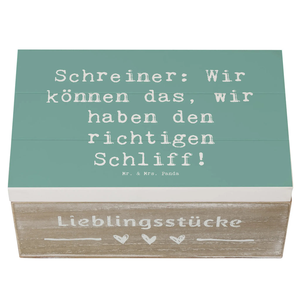 Holzkiste Spruch Schreiner: Wir können das, wir haben den richtigen Schliff! XXL, Truhe, Holzkiste, Dekokiste, Aufbewahrungsbox, Erinnerungskiste, Kiste, Schatulle, Geschenkbox, Geschenkdose, Erinnerungsbox, Schatzkiste, Beruf, Ausbildung, Jubiläum, Abschied, Rente, Kollege, Kollegin, Geschenk, Schenken, Arbeitskollege, Mitarbeiter, Firma, Danke, Dankeschön