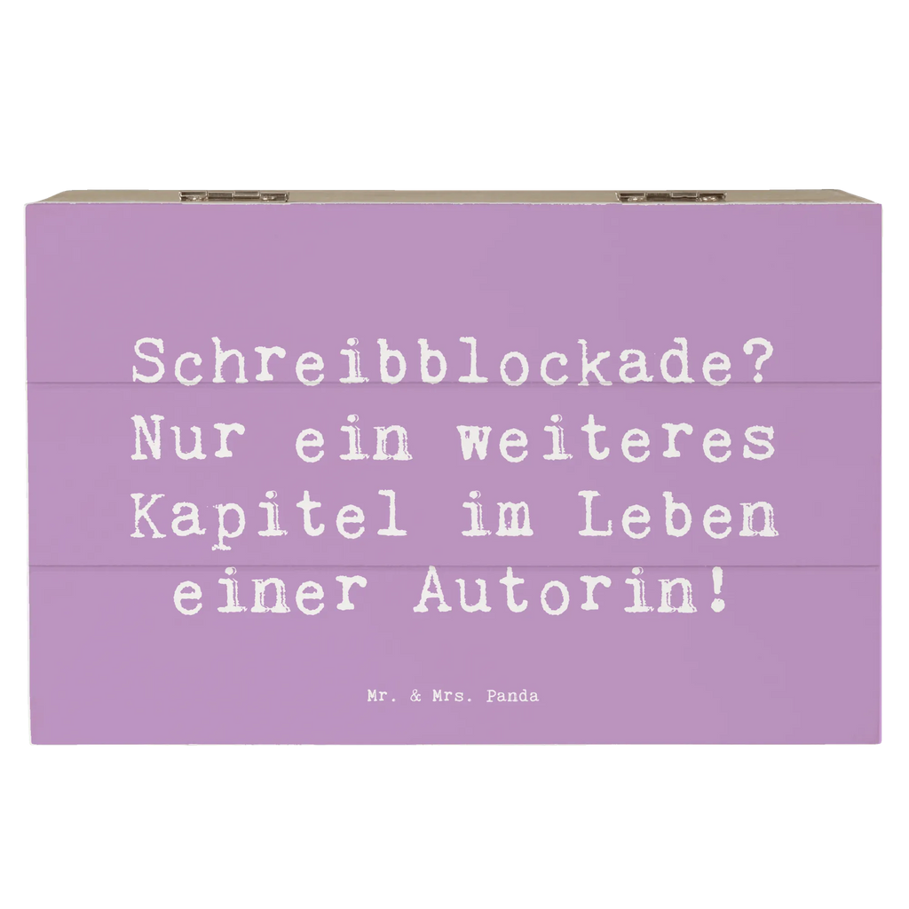 Wooden chest Saying Schreibblockade? Nur ein weiteres Kapitel im Leben einer Autorin! Dekokiste, Erinnerungsbox, Geschenkbox, Aufbewahrungsbox, Geschenkdose, XXL, Kiste, Holzkiste, Schatzkiste, Schatulle, Truhe, Erinnerungskiste, Beruf, Ausbildung, Jubiläum, Abschied, Rente, Kollege, Kollegin, Geschenk, Schenken, Arbeitskollege, Mitarbeiter, Firma, Danke, Dankeschön