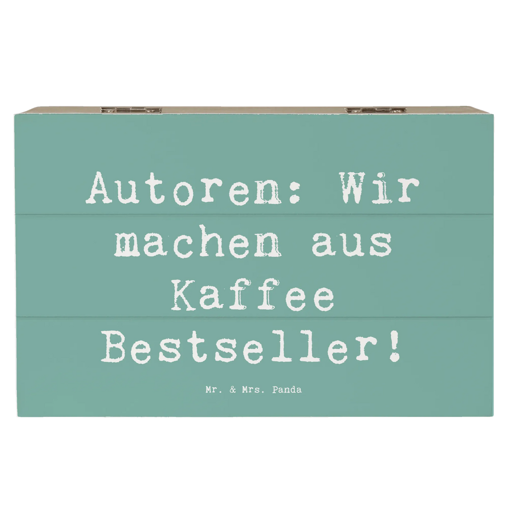 Holzkiste Spruch Autorin Kaffee Geschenkdose, Truhe, Schatulle, Dekokiste, Geschenkbox, Aufbewahrungsbox, Kiste, Holzkiste, Erinnerungsbox, Erinnerungskiste, Schatzkiste, XXL, Beruf, Ausbildung, Jubiläum, Abschied, Rente, Kollege, Kollegin, Geschenk, Schenken, Arbeitskollege, Mitarbeiter, Firma, Danke, Dankeschön