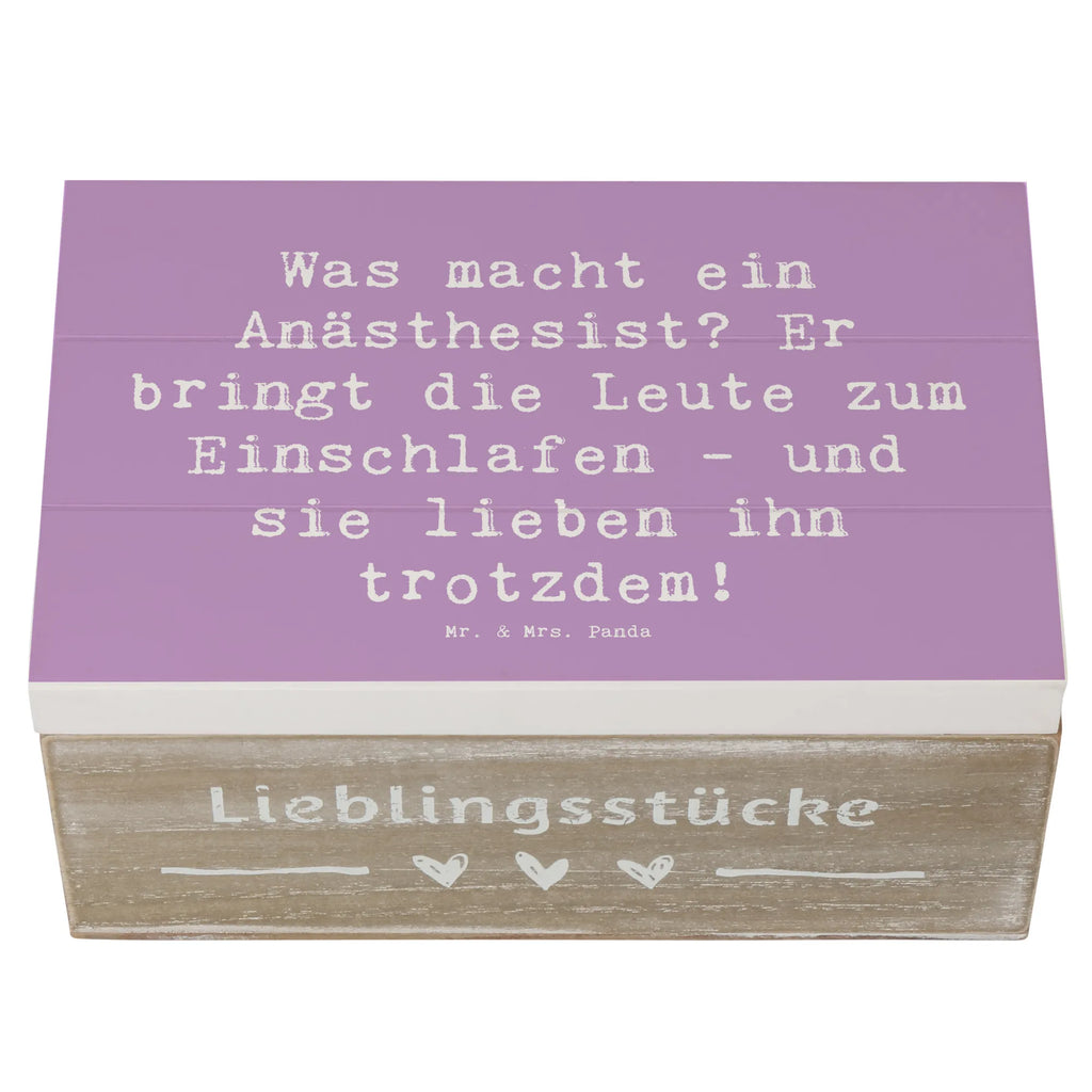 Holzkiste Spruch Was macht ein Anästhesist? Er bringt die Leute zum Einschlafen - und sie lieben ihn trotzdem! XXL, Holzkiste, Erinnerungsbox, Aufbewahrungsbox, Truhe, Kiste, Erinnerungskiste, Schatulle, Schatzkiste, Dekokiste, Geschenkbox, Geschenkdose, Beruf, Ausbildung, Jubiläum, Abschied, Rente, Kollege, Kollegin, Geschenk, Schenken, Arbeitskollege, Mitarbeiter, Firma, Danke, Dankeschön