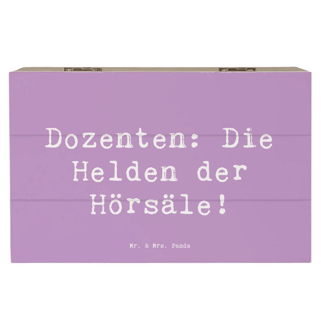Holzkiste Spruch Dozenten Helden XXL, Geschenkdose, Truhe, Aufbewahrungsbox, Schatulle, Erinnerungsbox, Erinnerungskiste, Dekokiste, Holzkiste, Geschenkbox, Kiste, Schatzkiste, Beruf, Ausbildung, Jubiläum, Abschied, Rente, Kollege, Kollegin, Geschenk, Schenken, Arbeitskollege, Mitarbeiter, Firma, Danke, Dankeschön