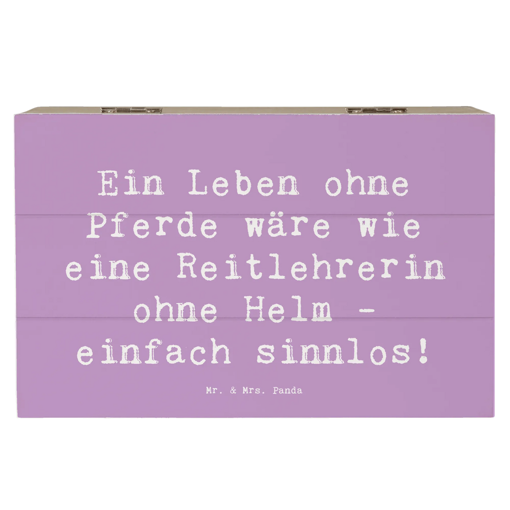 Holzkiste Spruch Ein Leben ohne Pferde wäre wie eine Reitlehrerin ohne Helm - einfach sinnlos! Geschenkbox, Dekokiste, Aufbewahrungsbox, Erinnerungsbox, Erinnerungskiste, Truhe, Geschenkdose, Kiste, Holzkiste, Schatulle, XXL, Schatzkiste, Beruf, Ausbildung, Jubiläum, Abschied, Rente, Kollege, Kollegin, Geschenk, Schenken, Arbeitskollege, Mitarbeiter, Firma, Danke, Dankeschön