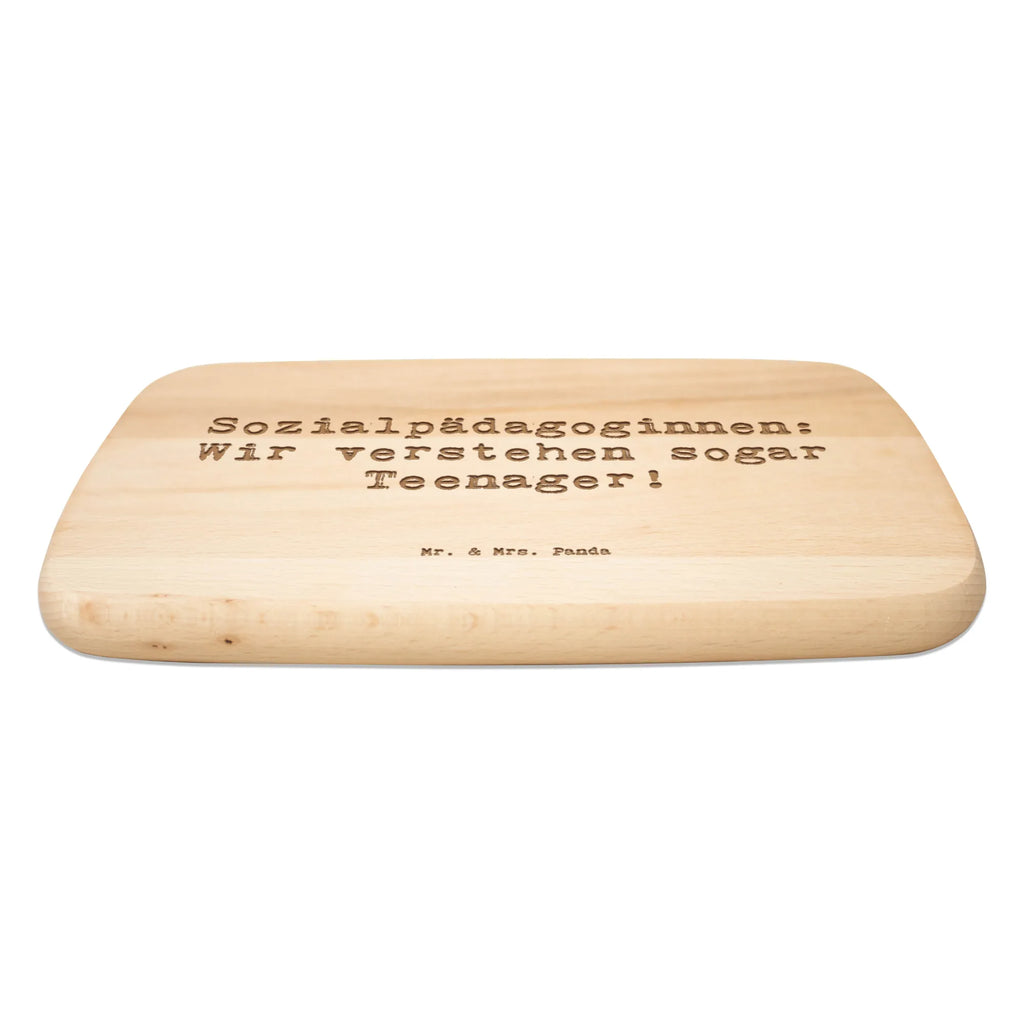 Serving board Saying Sozialpädagoginnen: Wir verstehen sogar Teenager! cutting board, breakfast board, Board, gift, gift idea, best, farewell gift, passing exam, anniversary, retirement, promotion, job start, sayings, funny, profession