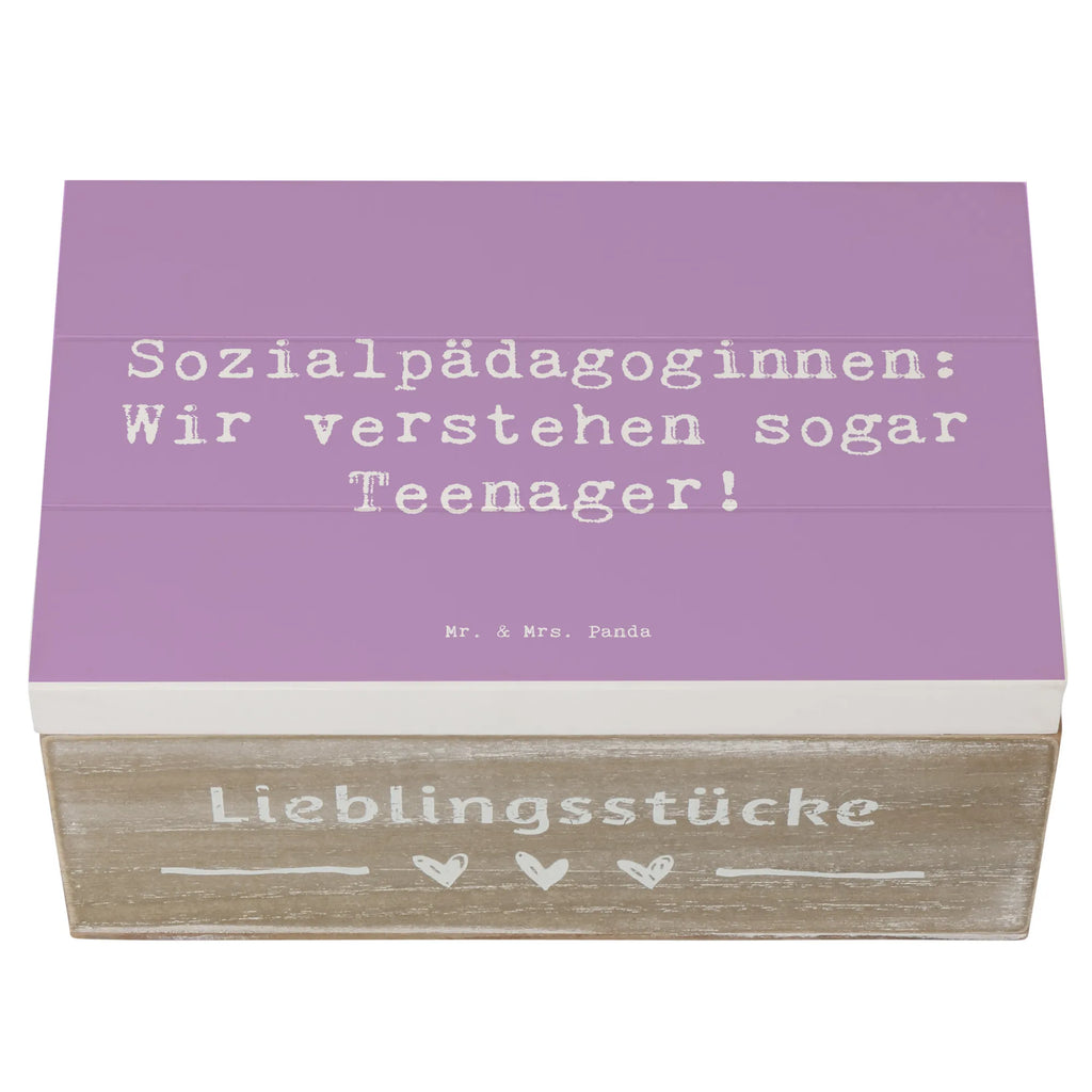 Holzkiste Spruch Sozialpädagoginnen: Wir verstehen sogar Teenager! Schatulle, Dekokiste, Erinnerungskiste, Aufbewahrungsbox, Truhe, Erinnerungsbox, Schatzkiste, Geschenkbox, Geschenkdose, Holzkiste, XXL, Kiste, Beruf, Ausbildung, Jubiläum, Abschied, Rente, Kollege, Kollegin, Geschenk, Schenken, Arbeitskollege, Mitarbeiter, Firma, Danke, Dankeschön
