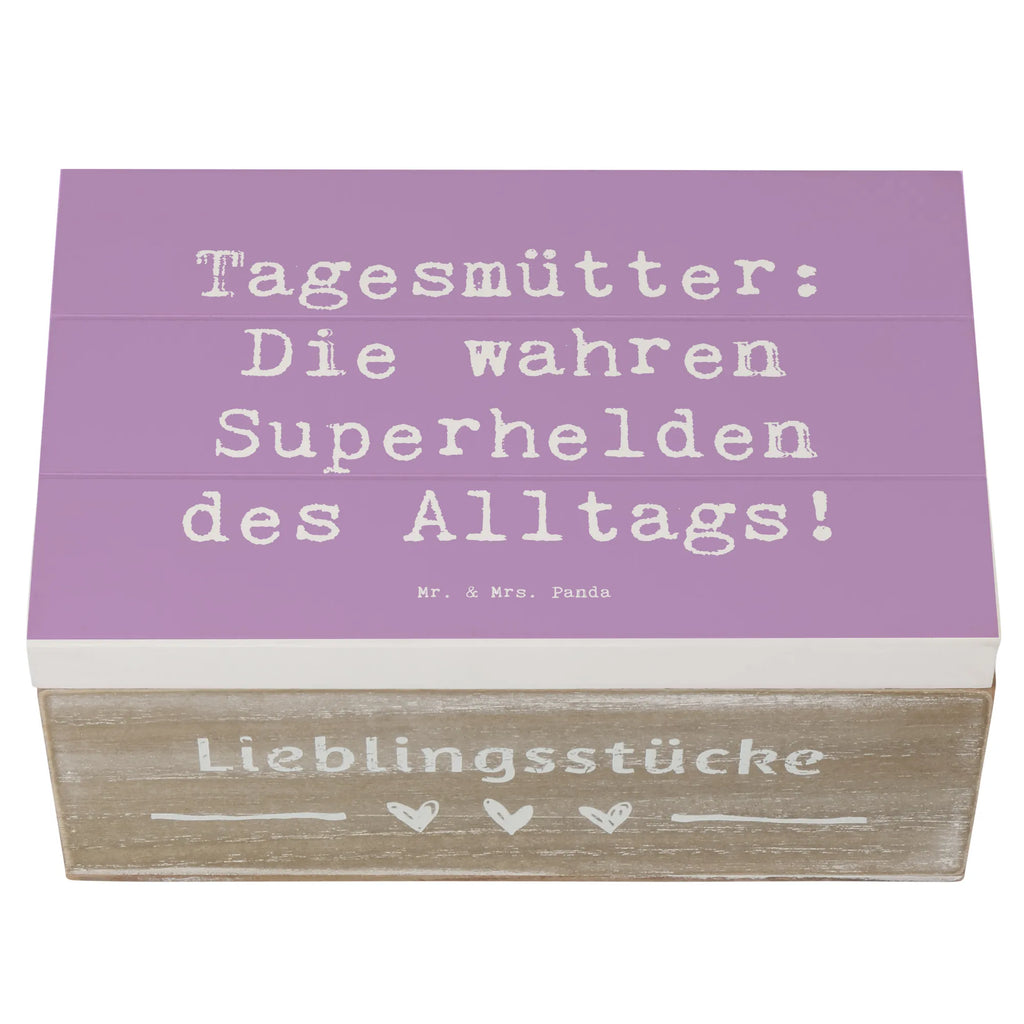 Holzkiste Spruch Tagesmutter Superheld Geschenkbox, Truhe, XXL, Dekokiste, Aufbewahrungsbox, Schatzkiste, Geschenkdose, Holzkiste, Erinnerungsbox, Kiste, Erinnerungskiste, Schatulle, Beruf, Ausbildung, Jubiläum, Abschied, Rente, Kollege, Kollegin, Geschenk, Schenken, Arbeitskollege, Mitarbeiter, Firma, Danke, Dankeschön