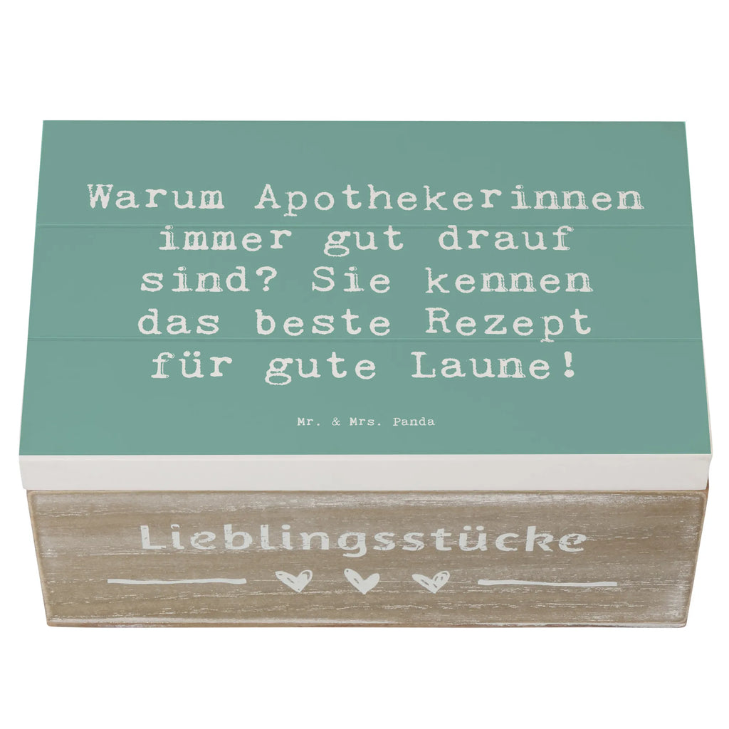 Holzkiste Spruch Glückliche Apothekerin Aufbewahrungsbox, Dekokiste, Kiste, Erinnerungskiste, Geschenkbox, Truhe, Schatzkiste, Holzkiste, Erinnerungsbox, Schatulle, XXL, Geschenkdose, Beruf, Ausbildung, Jubiläum, Abschied, Rente, Kollege, Kollegin, Geschenk, Schenken, Arbeitskollege, Mitarbeiter, Firma, Danke, Dankeschön