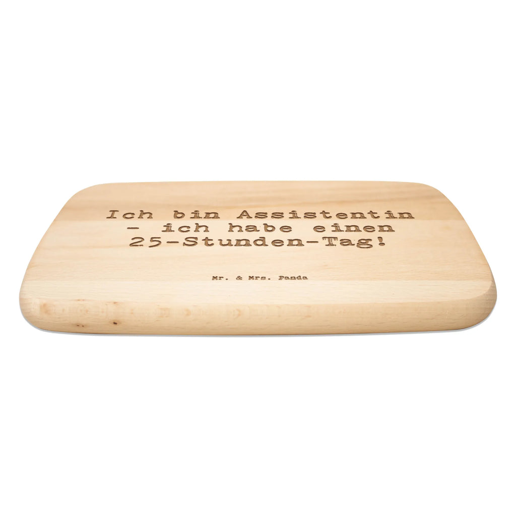 Śniadaniowa deska Przysłowie Ich bin Assistentin - ich habe einen 25-Stunden-Tag! Zawód, Wykształcenie, Jubileusz, Pożegnanie, Emerytura, Kolega, Koleżanka, Prezent, Dawać, Pracownik, Współpracownik, Firma, Dziękuję, Dziękuję bardzo