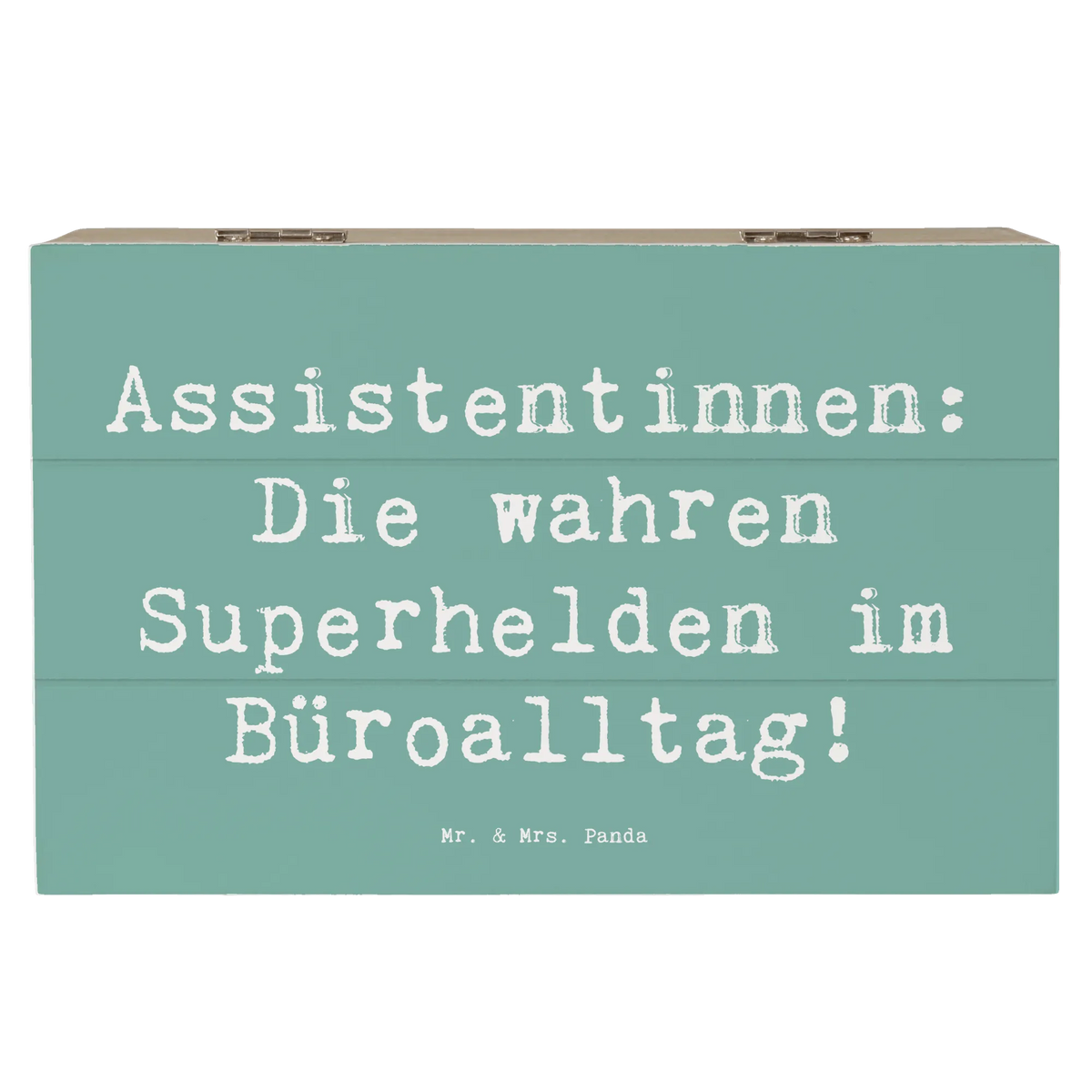 Skrzynia drewniana Przysłowie Assistentinnen: Die wahren Superhelden im Büroalltag! Prezent, Dziękuję, Dziękuję bardzo, Współpracownik, Pracownik, Dawać, Koleżanka, Kolega, Emerytura, Pożegnanie, Jubileusz, Wykształcenie, Zawód