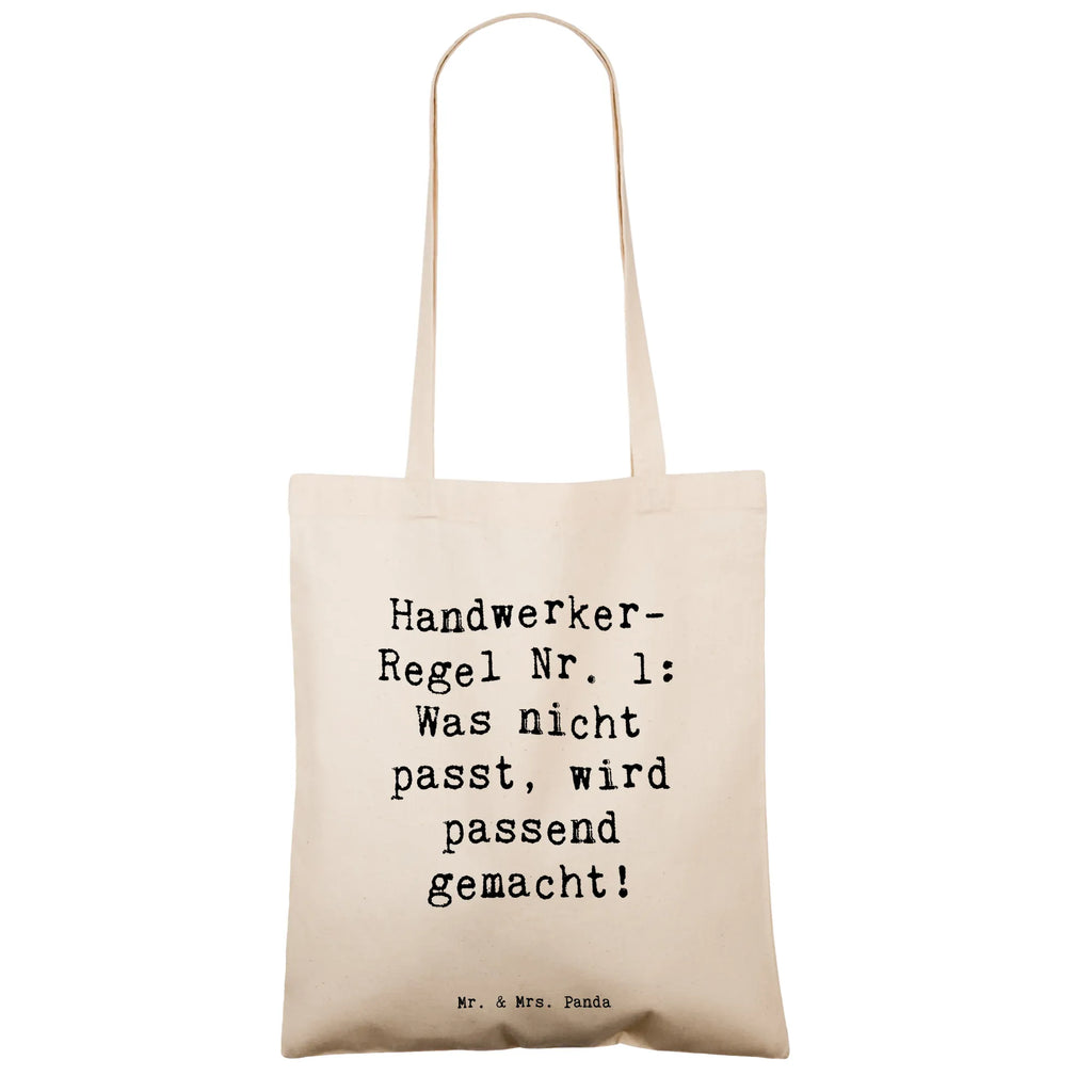 Tragetasche Spruch Handwerker-Regel Nr. 1: Was nicht passt, wird passend gemacht! Jutebeutel, Jutetasche, Stoffbeutel, Schultertasche, Beutel, Tragetasche, Beuteltasche, Tasche, Shopper, Umhängetasche, Badetasche, Laptoptasche, Stofftasche, Einkaufstasche, Strandtasche, Einkaufstüte, Beruf, Ausbildung, Jubiläum, Abschied, Rente, Kollege, Kollegin, Geschenk, Schenken, Arbeitskollege, Mitarbeiter, Firma, Danke, Dankeschön