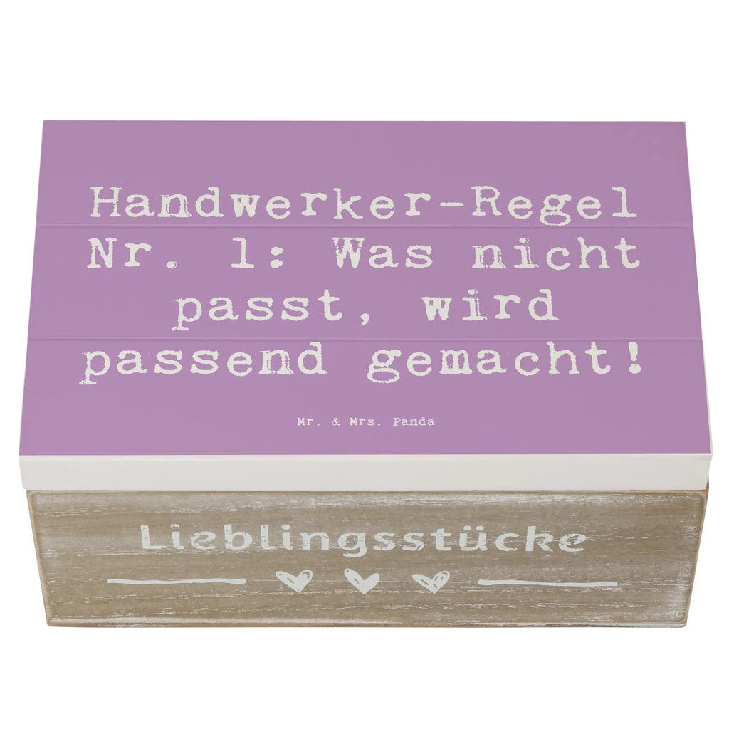 Holzkiste Spruch Handwerker-Regel Nr. 1: Was nicht passt, wird passend gemacht! Erinnerungskiste, Truhe, Aufbewahrungsbox, Schatzkiste, Kiste, Geschenkdose, Geschenkbox, Schatulle, Holzkiste, Dekokiste, Erinnerungsbox, XXL, Beruf, Ausbildung, Jubiläum, Abschied, Rente, Kollege, Kollegin, Geschenk, Schenken, Arbeitskollege, Mitarbeiter, Firma, Danke, Dankeschön
