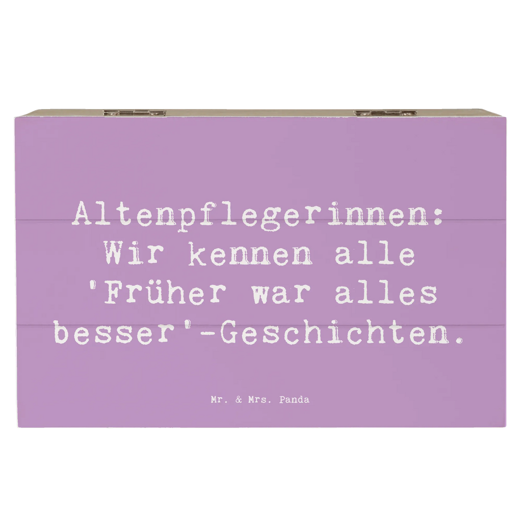 Holzkiste Spruch Altenpflegerin Geschichten XXL, Erinnerungskiste, Aufbewahrungsbox, Truhe, Schatzkiste, Geschenkdose, Erinnerungsbox, Dekokiste, Holzkiste, Geschenkbox, Kiste, Schatulle, Beruf, Ausbildung, Jubiläum, Abschied, Rente, Kollege, Kollegin, Geschenk, Schenken, Arbeitskollege, Mitarbeiter, Firma, Danke, Dankeschön