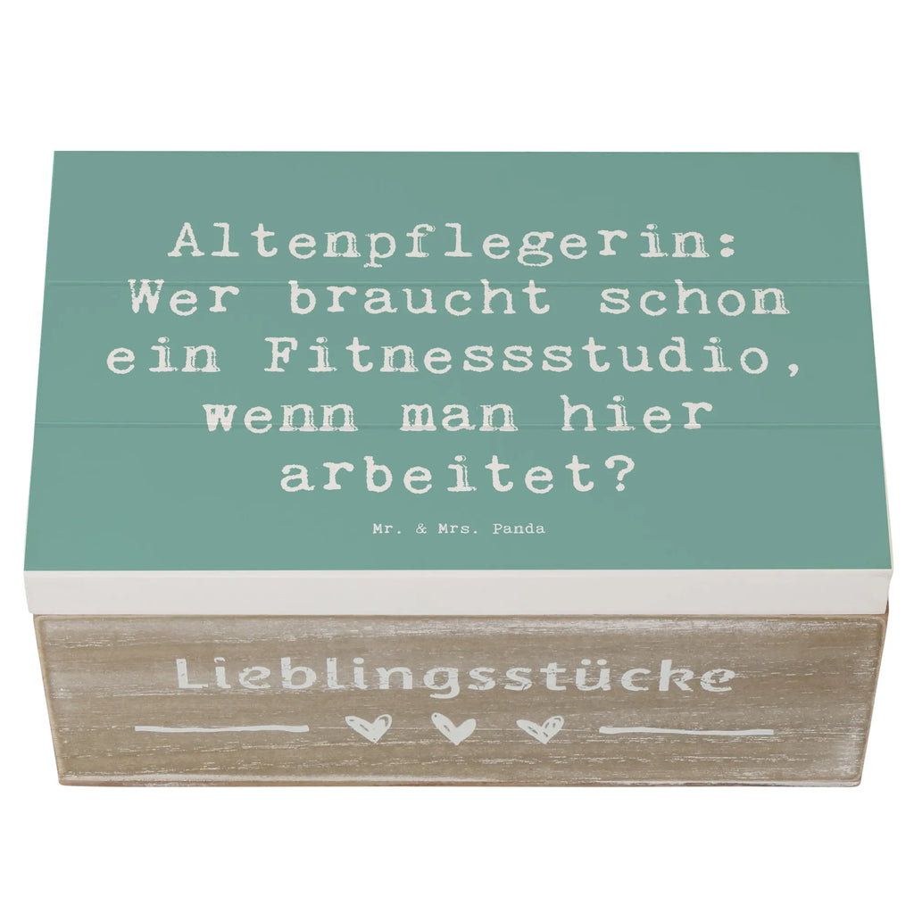Holzkiste Spruch Altenpflegerin Fitness Kiste, Aufbewahrungsbox, Geschenkbox, Truhe, Geschenkdose, Schatulle, Erinnerungskiste, Holzkiste, XXL, Dekokiste, Schatzkiste, Erinnerungsbox, Beruf, Ausbildung, Jubiläum, Abschied, Rente, Kollege, Kollegin, Geschenk, Schenken, Arbeitskollege, Mitarbeiter, Firma, Danke, Dankeschön