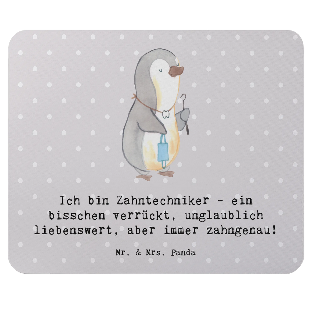 Mouse mat Ich bin Zahntechniker - ein bisschen verrückt, unglaublich liebenswert, aber immer zahngenau! Mausunterlage, Arbeitszimmer, Einzigartiges Mauspad, Mousepad, Mauspad Büro, Büroausstattung, Designer Mauspad, Mauspad, PC Zubehör, Computer zubehör, Beruf, Ausbildung, Jubiläum, Abschied, Rente, Kollege, Kollegin, Geschenk, Schenken, Arbeitskollege, Mitarbeiter, Firma, Danke, Dankeschön
