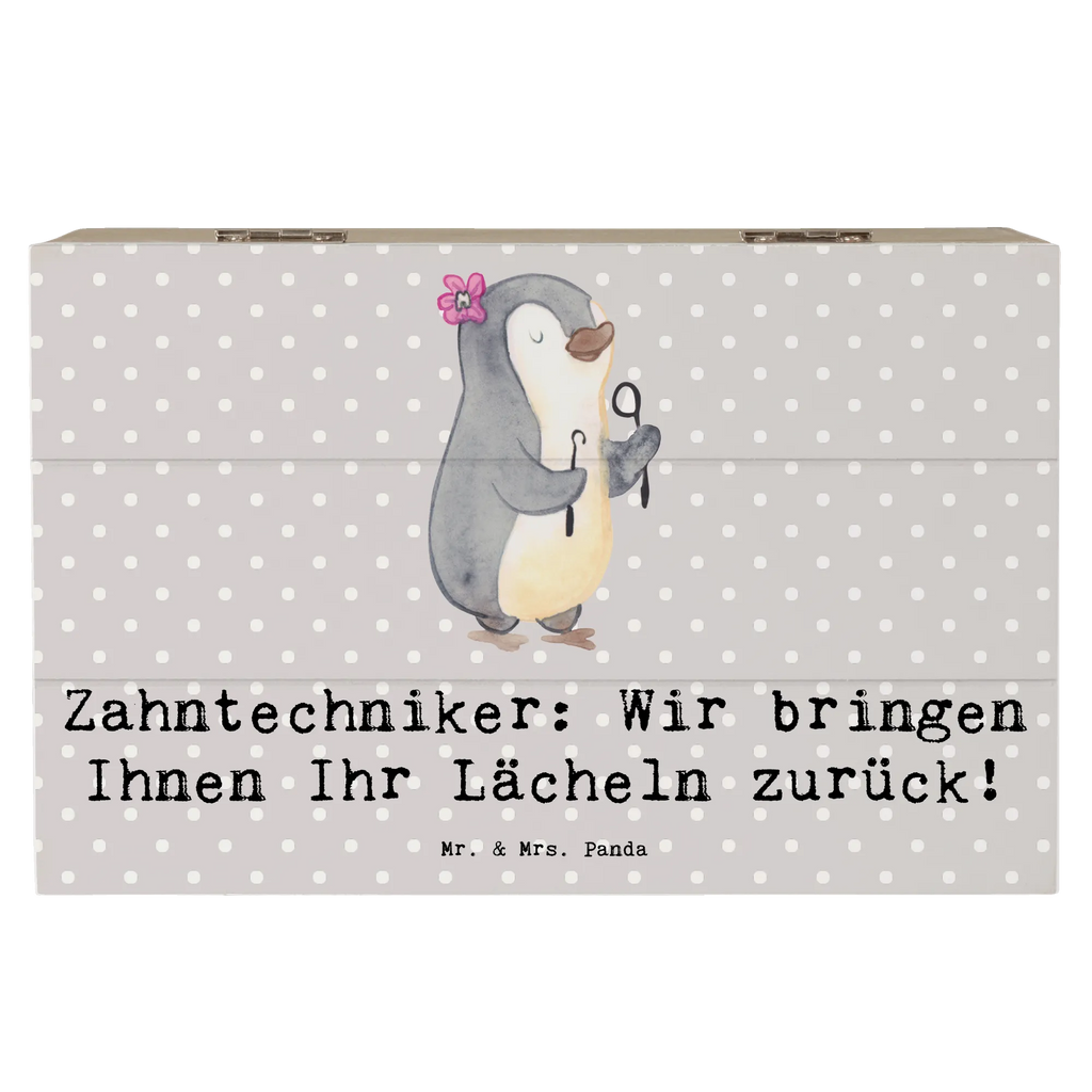 Holzkiste Zahntechniker: Wir bringen Ihnen Ihr Lächeln zurück! Kiste, Holzkiste, Schatzkiste, Geschenkbox, XXL, Geschenkdose, Aufbewahrungsbox, Erinnerungskiste, Dekokiste, Erinnerungsbox, Truhe, Schatulle, Beruf, Ausbildung, Jubiläum, Abschied, Rente, Kollege, Kollegin, Geschenk, Schenken, Arbeitskollege, Mitarbeiter, Firma, Danke, Dankeschön