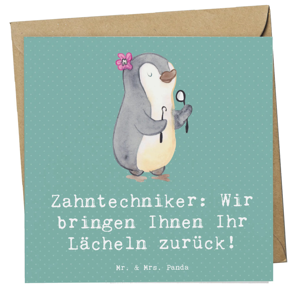 Deluxe Karte Zahntechniker: Wir bringen Ihnen Ihr Lächeln zurück! Karte, Geburtstagskarte, Grußkarte, Einladungskarte, Hochwertige Grußkarte, Hochwertige Klappkarte, Glückwunschkarte, Klappkarte, Hochzeitskarte, Beruf, Ausbildung, Jubiläum, Abschied, Rente, Kollege, Kollegin, Geschenk, Schenken, Arbeitskollege, Mitarbeiter, Firma, Danke, Dankeschön