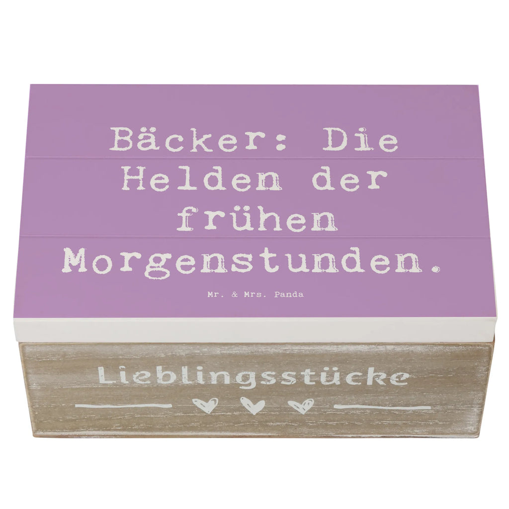 Holzkiste Spruch Bäcker: Die Helden der frühen Morgenstunden. Schatzkiste, Aufbewahrungsbox, Geschenkdose, Truhe, Kiste, Erinnerungskiste, Geschenkbox, Dekokiste, XXL, Schatulle, Erinnerungsbox, Holzkiste, Beruf, Ausbildung, Jubiläum, Abschied, Rente, Kollege, Kollegin, Geschenk, Schenken, Arbeitskollege, Mitarbeiter, Firma, Danke, Dankeschön