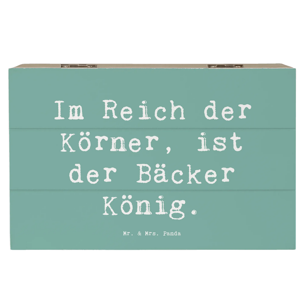 Holzkiste Spruch Im Reich der Körner, ist der Bäcker König. Geschenkdose, Truhe, Geschenkbox, Dekokiste, Schatulle, Schatzkiste, XXL, Holzkiste, Erinnerungskiste, Kiste, Aufbewahrungsbox, Erinnerungsbox, Beruf, Ausbildung, Jubiläum, Abschied, Rente, Kollege, Kollegin, Geschenk, Schenken, Arbeitskollege, Mitarbeiter, Firma, Danke, Dankeschön