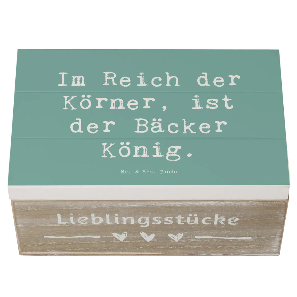 Holzkiste Spruch Im Reich der Körner, ist der Bäcker König. Geschenkdose, Truhe, Geschenkbox, Dekokiste, Schatulle, Schatzkiste, XXL, Holzkiste, Erinnerungskiste, Kiste, Aufbewahrungsbox, Erinnerungsbox, Beruf, Ausbildung, Jubiläum, Abschied, Rente, Kollege, Kollegin, Geschenk, Schenken, Arbeitskollege, Mitarbeiter, Firma, Danke, Dankeschön