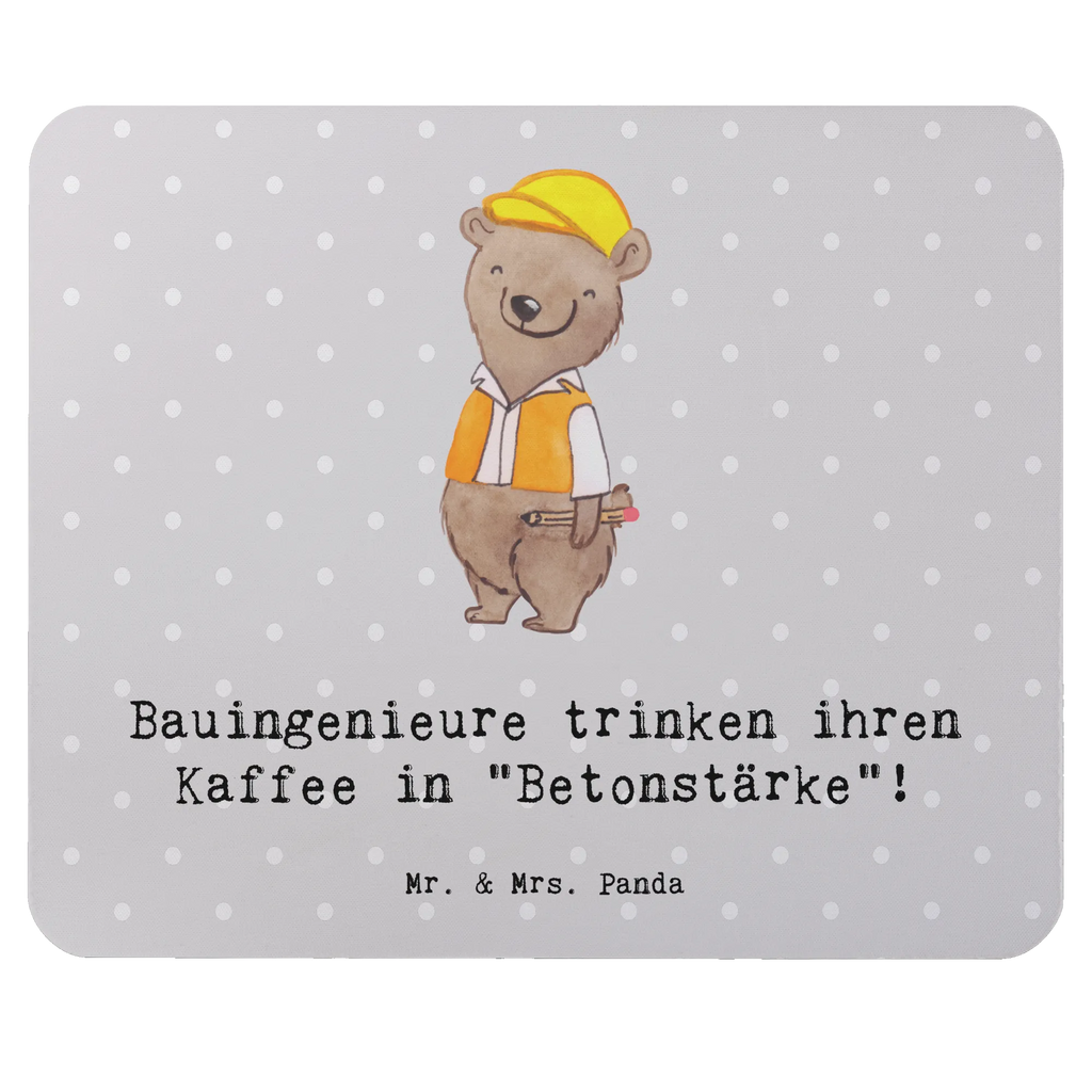 Mauspad Bauingenieure trinken ihren Kaffee in "Betonstärke"! Mauspad, Büroausstattung, Einzigartiges Mauspad, Mousepad, Designer Mauspad, Mausunterlage, Computer zubehör, PC Zubehör, Arbeitszimmer, Mauspad Büro, Beruf, Ausbildung, Jubiläum, Abschied, Rente, Kollege, Kollegin, Geschenk, Schenken, Arbeitskollege, Mitarbeiter, Firma, Danke, Dankeschön