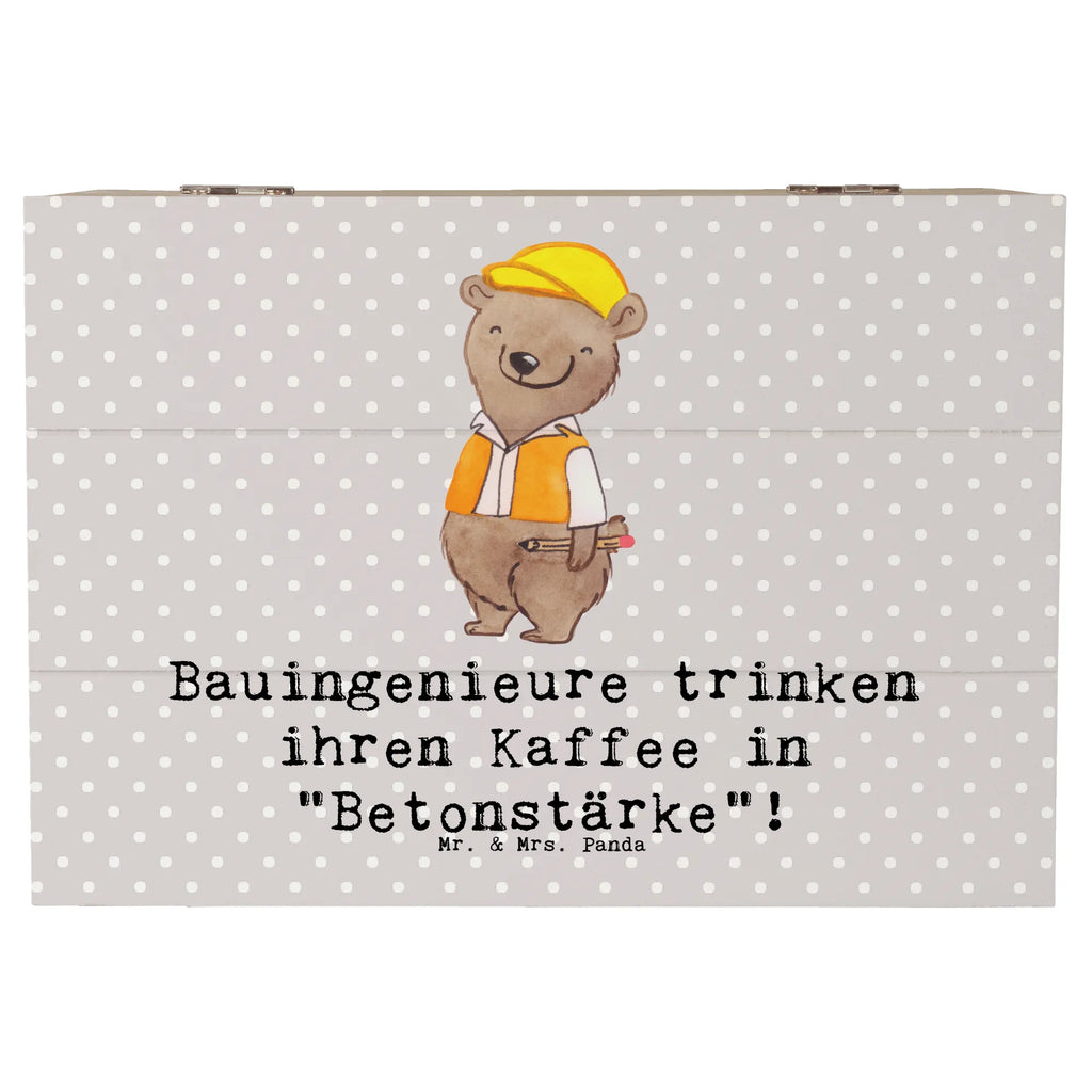 Holzkiste Bauingenieure trinken ihren Kaffee in "Betonstärke"! Schatzkiste, Geschenkbox, Erinnerungskiste, Kiste, Erinnerungsbox, Geschenkdose, Holzkiste, Schatulle, Dekokiste, XXL, Truhe, Aufbewahrungsbox, Beruf, Ausbildung, Jubiläum, Abschied, Rente, Kollege, Kollegin, Geschenk, Schenken, Arbeitskollege, Mitarbeiter, Firma, Danke, Dankeschön