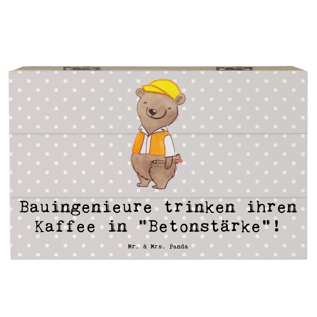 Holzkiste Bauingenieure trinken ihren Kaffee in "Betonstärke"! Schatzkiste, Geschenkbox, Erinnerungskiste, Kiste, Erinnerungsbox, Geschenkdose, Holzkiste, Schatulle, Dekokiste, XXL, Truhe, Aufbewahrungsbox, Beruf, Ausbildung, Jubiläum, Abschied, Rente, Kollege, Kollegin, Geschenk, Schenken, Arbeitskollege, Mitarbeiter, Firma, Danke, Dankeschön