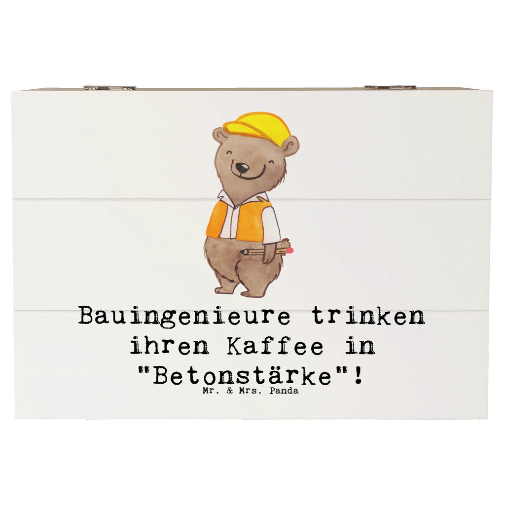 Holzkiste Bauingenieure trinken ihren Kaffee in "Betonstärke"! Schatzkiste, Geschenkbox, Erinnerungskiste, Kiste, Erinnerungsbox, Geschenkdose, Holzkiste, Schatulle, Dekokiste, XXL, Truhe, Aufbewahrungsbox, Beruf, Ausbildung, Jubiläum, Abschied, Rente, Kollege, Kollegin, Geschenk, Schenken, Arbeitskollege, Mitarbeiter, Firma, Danke, Dankeschön