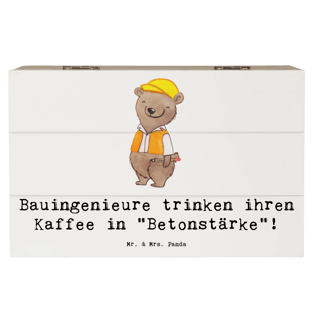 Holzkiste Bauingenieure trinken ihren Kaffee in "Betonstärke"! Schatzkiste, Geschenkbox, Erinnerungskiste, Kiste, Erinnerungsbox, Geschenkdose, Holzkiste, Schatulle, Dekokiste, XXL, Truhe, Aufbewahrungsbox, Beruf, Ausbildung, Jubiläum, Abschied, Rente, Kollege, Kollegin, Geschenk, Schenken, Arbeitskollege, Mitarbeiter, Firma, Danke, Dankeschön