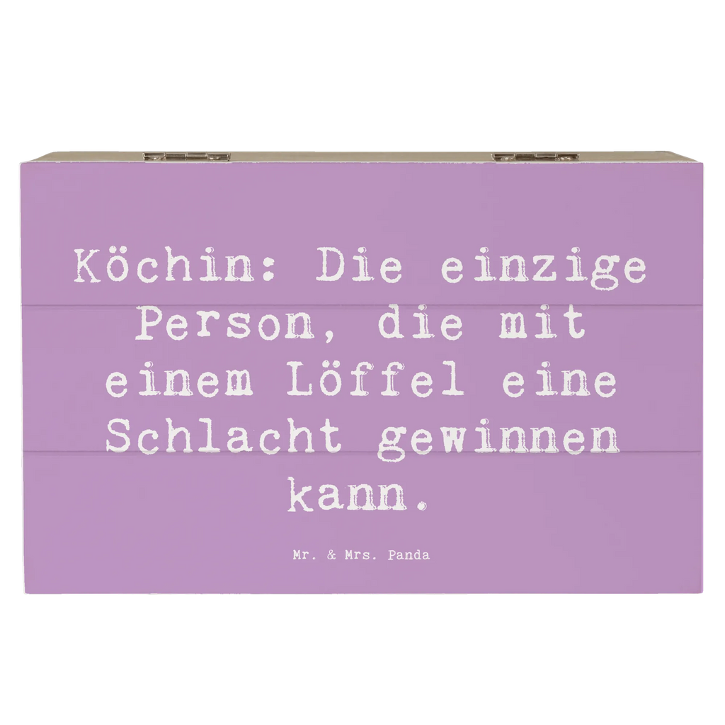 Holzkiste Spruch Köchin: Die einzige Person, die mit einem Löffel eine Schlacht gewinnen kann. Geschenkdose, Truhe, Aufbewahrungsbox, Schatzkiste, Dekokiste, Geschenkbox, Erinnerungsbox, XXL, Erinnerungskiste, Holzkiste, Schatulle, Kiste, Beruf, Ausbildung, Jubiläum, Abschied, Rente, Kollege, Kollegin, Geschenk, Schenken, Arbeitskollege, Mitarbeiter, Firma, Danke, Dankeschön