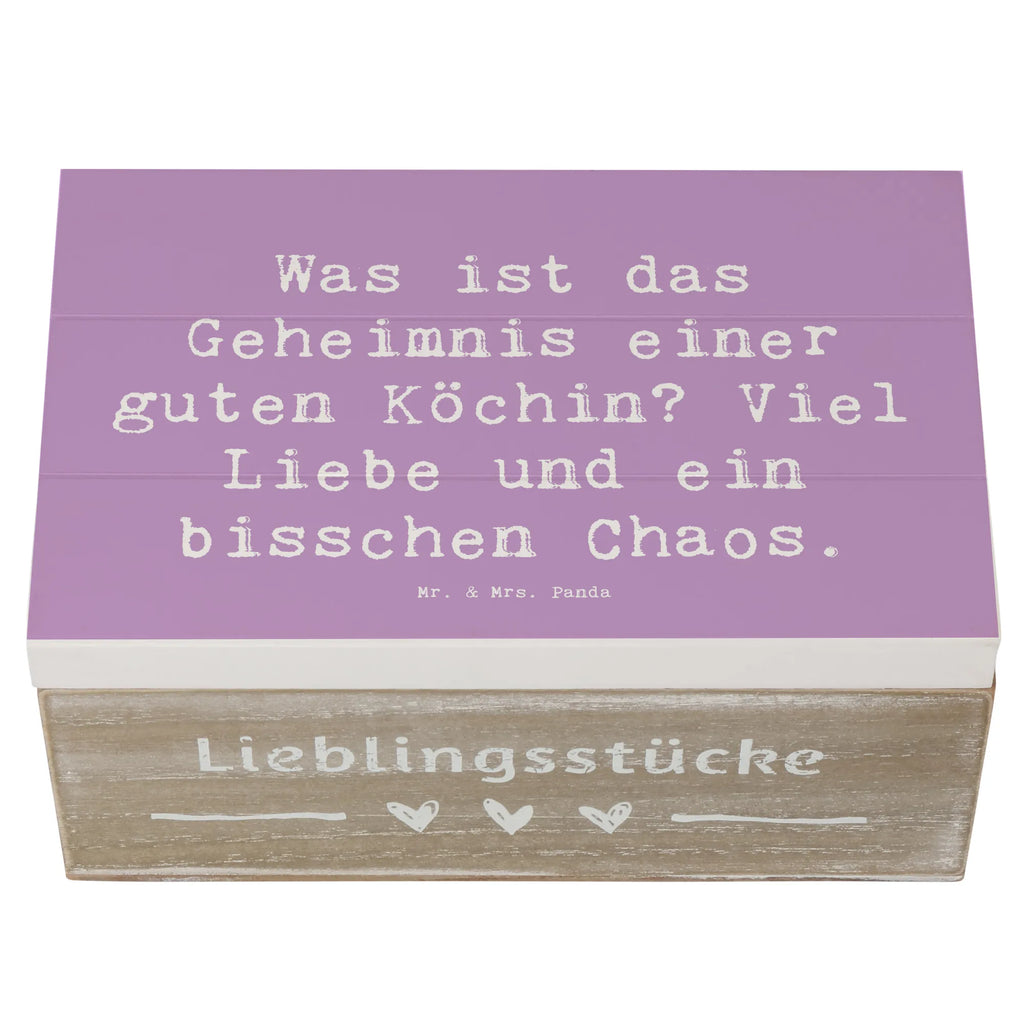 Holzkiste Spruch Was ist das Geheimnis einer guten Köchin? Viel Liebe und ein bisschen Chaos. Dekokiste, Erinnerungsbox, Aufbewahrungsbox, Schatulle, Geschenkdose, Geschenkbox, Holzkiste, Schatzkiste, XXL, Truhe, Kiste, Erinnerungskiste, Beruf, Ausbildung, Jubiläum, Abschied, Rente, Kollege, Kollegin, Geschenk, Schenken, Arbeitskollege, Mitarbeiter, Firma, Danke, Dankeschön