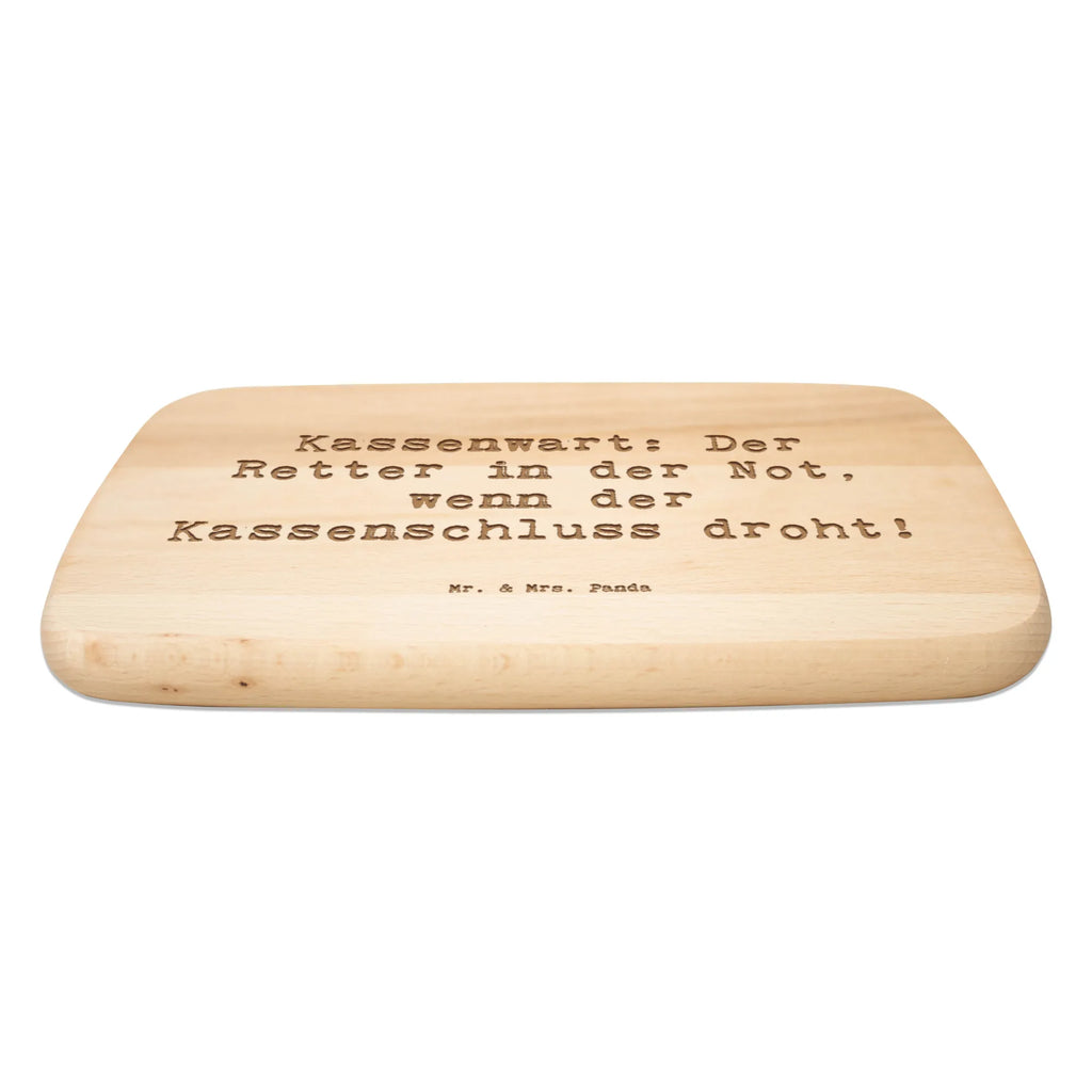 Śniadaniowa deska Przysłowie Kassenwart: Der Retter in der Not, wenn der Kassenschluss droht! Zawód, Wykształcenie, Jubileusz, Pożegnanie, Emerytura, Kolega, Koleżanka, Prezent, Dawać, Pracownik, Współpracownik, Firma, Dziękuję, Dziękuję bardzo