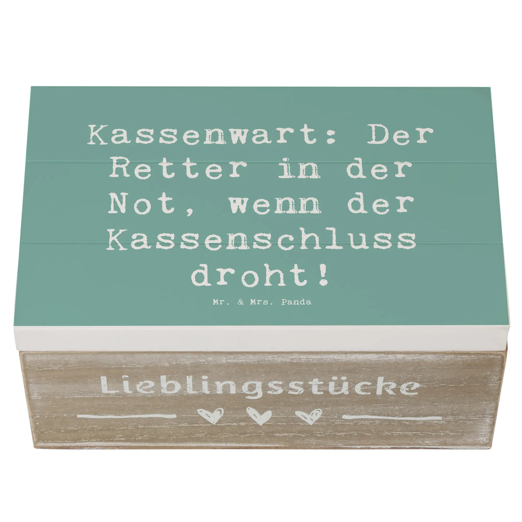 Wooden chest Saying Kassenwart: Der Retter in der Not, wenn der Kassenschluss droht! Geschenkbox, Kiste, Schatulle, XXL, Erinnerungsbox, Holzkiste, Dekokiste, Schatzkiste, Aufbewahrungsbox, Erinnerungskiste, Truhe, Geschenkdose, Beruf, Ausbildung, Jubiläum, Abschied, Rente, Kollege, Kollegin, Geschenk, Schenken, Arbeitskollege, Mitarbeiter, Firma, Danke, Dankeschön