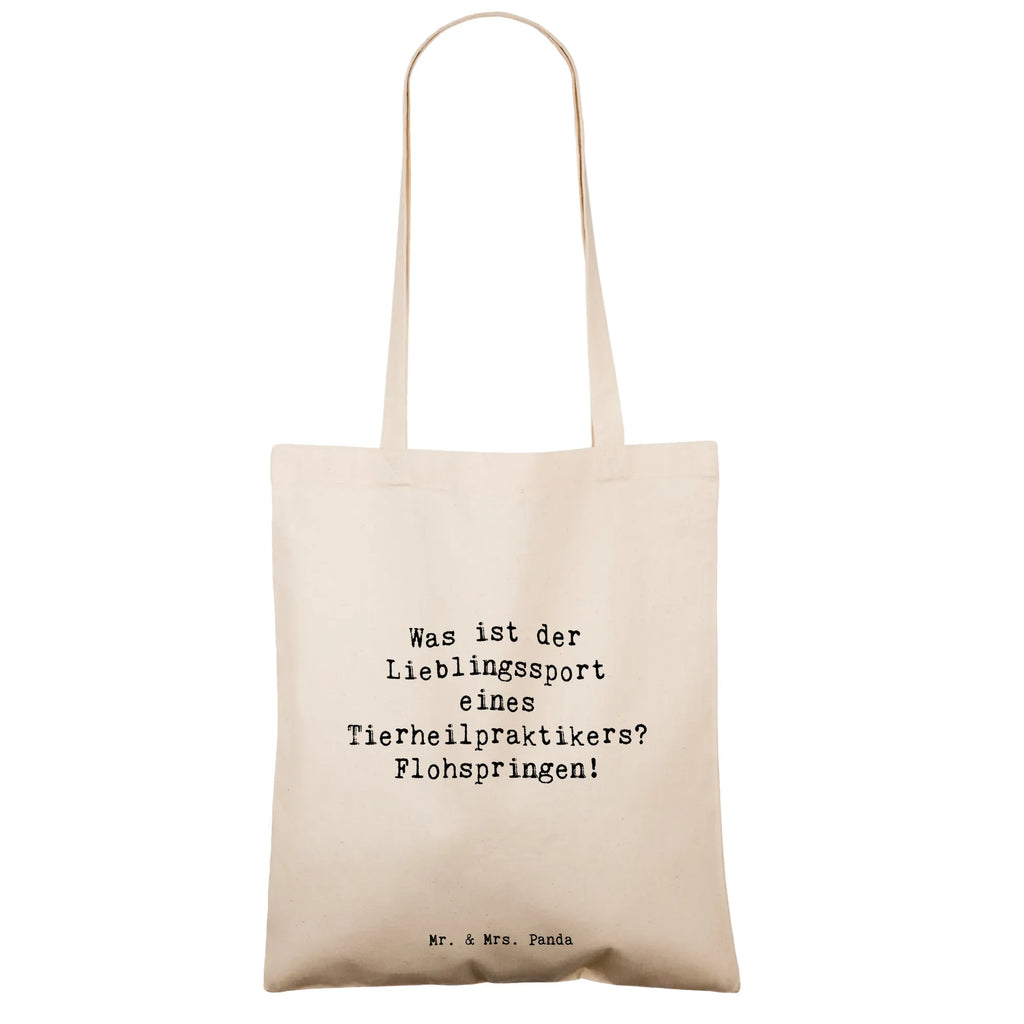 Tragetasche Spruch Was ist der Lieblingssport eines Tierheilpraktikers? Flohspringen! Tasche, Laptoptasche, Stoffbeutel, Strandtasche, Einkaufstasche, Stofftasche, Shopper, Beutel, Jutebeutel, Badetasche, Schultertasche, Einkaufstüte, Jutetasche, Umhängetasche, Beuteltasche, Tragetasche, Beruf, Ausbildung, Jubiläum, Abschied, Rente, Kollege, Kollegin, Geschenk, Schenken, Arbeitskollege, Mitarbeiter, Firma, Danke, Dankeschön