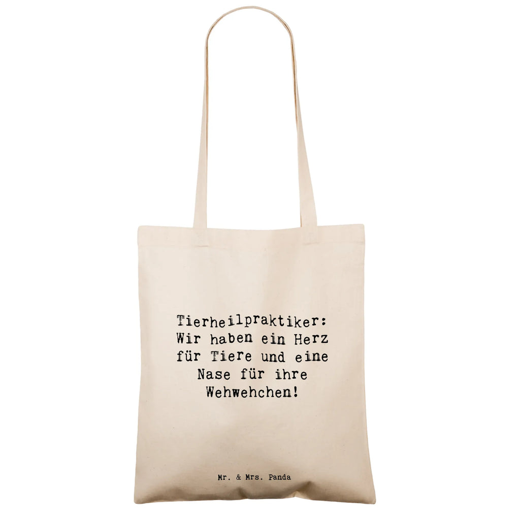 Tragetasche Spruch Tierheilpraktiker: Wir haben ein Herz für Tiere und eine Nase für ihre Wehwehchen! Tragetasche, Jutetasche, Tasche, Einkaufstüte, Beutel, Beuteltasche, Strandtasche, Badetasche, Stofftasche, Einkaufstasche, Umhängetasche, Shopper, Schultertasche, Laptoptasche, Stoffbeutel, Jutebeutel, Beruf, Ausbildung, Jubiläum, Abschied, Rente, Kollege, Kollegin, Geschenk, Schenken, Arbeitskollege, Mitarbeiter, Firma, Danke, Dankeschön