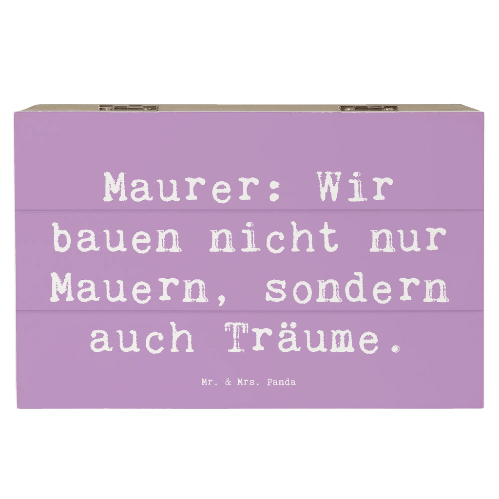 Holzkiste Spruch Maurer: Wir bauen nicht nur Mauern, sondern auch Träume. Erinnerungskiste, Geschenkbox, XXL, Geschenkdose, Holzkiste, Truhe, Schatzkiste, Erinnerungsbox, Kiste, Aufbewahrungsbox, Dekokiste, Schatulle, Beruf, Ausbildung, Jubiläum, Abschied, Rente, Kollege, Kollegin, Geschenk, Schenken, Arbeitskollege, Mitarbeiter, Firma, Danke, Dankeschön