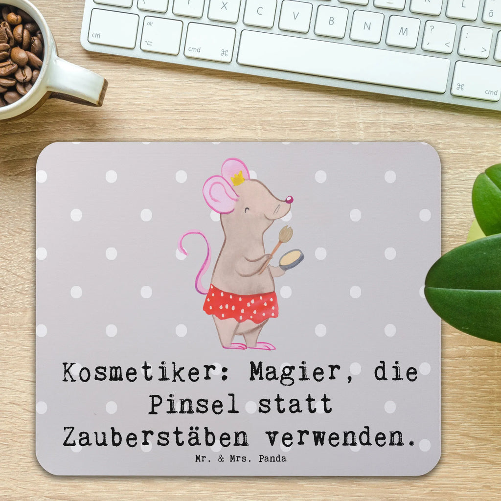 Mouse mat Kosmetiker: Magier, die Pinsel statt Zauberstäben verwenden. Designer Mauspad, Computer zubehör, Mauspad, Einzigartiges Mauspad, Mauspad Büro, Arbeitszimmer, Mausunterlage, Mousepad, Büroausstattung, PC Zubehör, Beruf, Ausbildung, Jubiläum, Abschied, Rente, Kollege, Kollegin, Geschenk, Schenken, Arbeitskollege, Mitarbeiter, Firma, Danke, Dankeschön