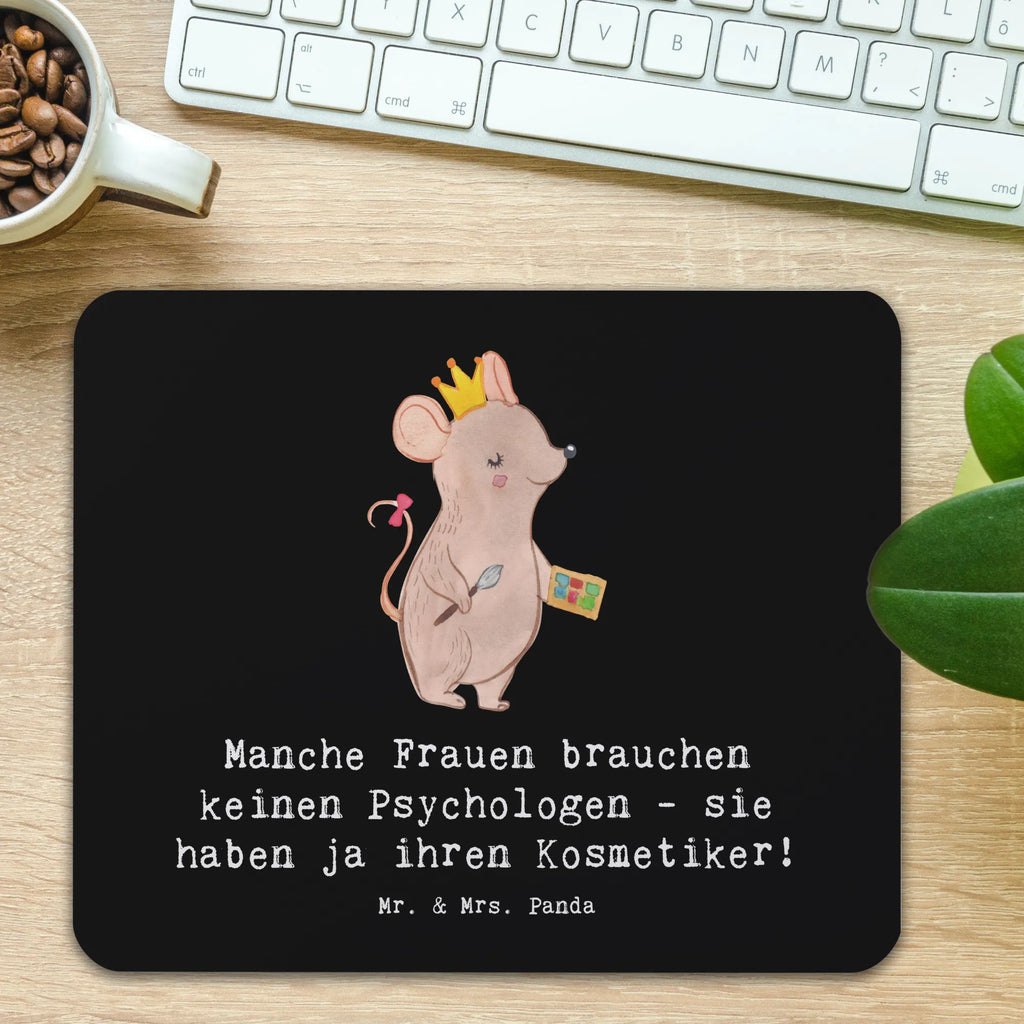 Mauspad Manche Frauen brauchen keinen Psychologen - sie haben ja ihren Kosmetiker! Mousepad, Büroausstattung, Arbeitszimmer, PC Zubehör, Mauspad, Designer Mauspad, Einzigartiges Mauspad, Mauspad Büro, Computer zubehör, Mausunterlage, Beruf, Ausbildung, Jubiläum, Abschied, Rente, Kollege, Kollegin, Geschenk, Schenken, Arbeitskollege, Mitarbeiter, Firma, Danke, Dankeschön