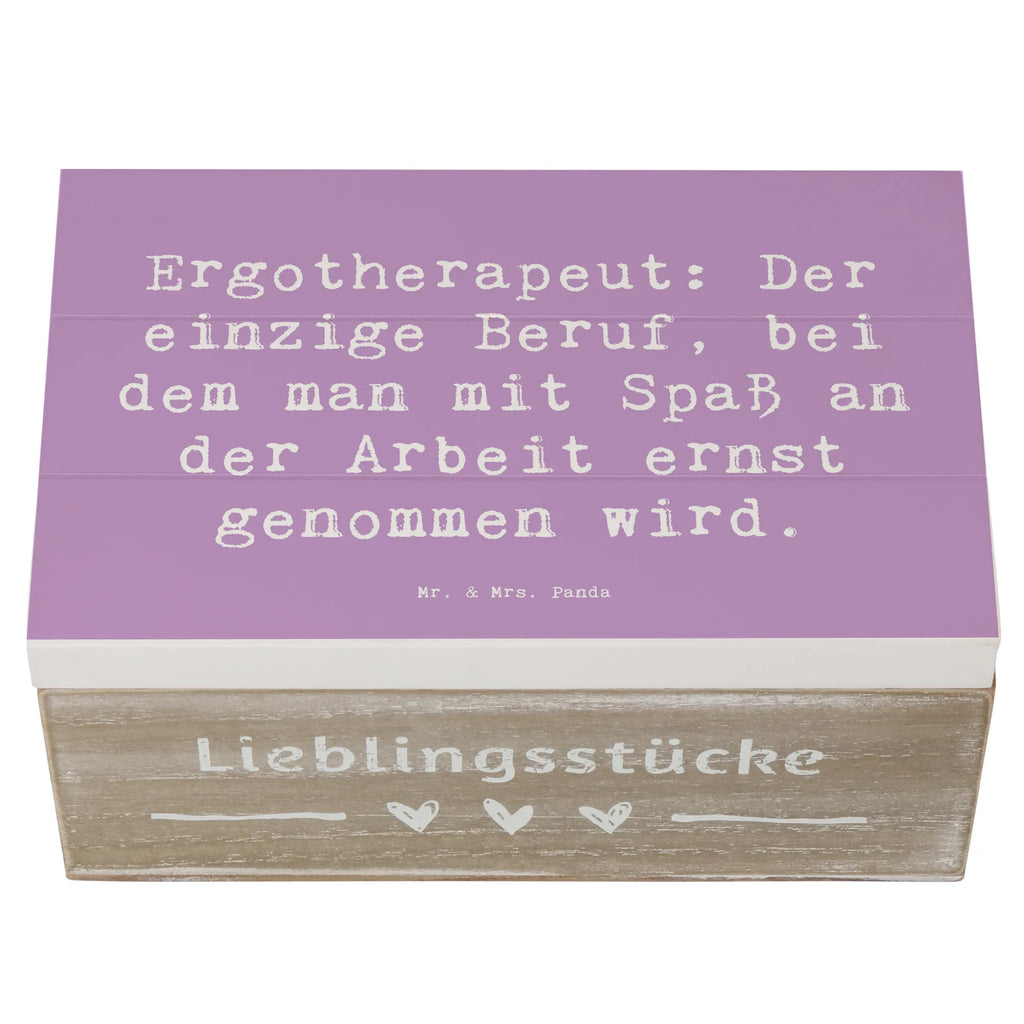 Holzkiste Spruch Ergotherapeut: Der einzige Beruf, bei dem man mit Spaß an der Arbeit ernst genommen wird. XXL, Holzkiste, Geschenkbox, Dekokiste, Erinnerungsbox, Geschenkdose, Schatulle, Kiste, Schatzkiste, Truhe, Erinnerungskiste, Aufbewahrungsbox, Beruf, Ausbildung, Jubiläum, Abschied, Rente, Kollege, Kollegin, Geschenk, Schenken, Arbeitskollege, Mitarbeiter, Firma, Danke, Dankeschön