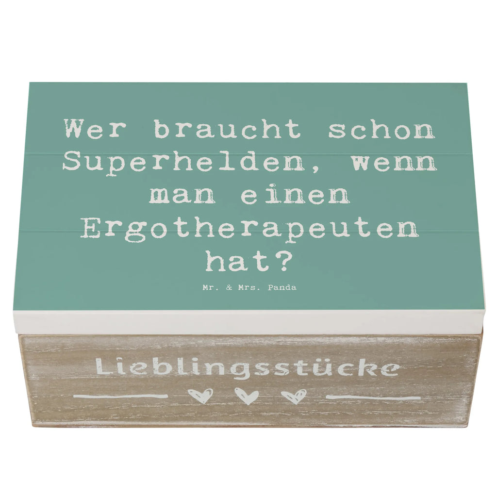 Holzkiste Spruch Wer braucht schon Superhelden, wenn man einen Ergotherapeuten hat? Dekokiste, Erinnerungskiste, Erinnerungsbox, Schatzkiste, Kiste, Aufbewahrungsbox, Geschenkdose, XXL, Schatulle, Holzkiste, Geschenkbox, Truhe, Beruf, Ausbildung, Jubiläum, Abschied, Rente, Kollege, Kollegin, Geschenk, Schenken, Arbeitskollege, Mitarbeiter, Firma, Danke, Dankeschön