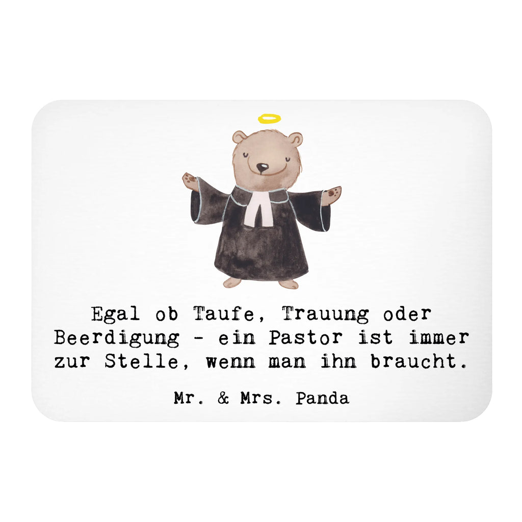 Magnet Egal ob Taufe, Trauung oder Beerdigung - ein Pastor ist immer zur Stelle, wenn man ihn braucht. Dekomagnet, Motivmagnete, Kühlschrank Dekoration, Notiz Magnet, Kühlschrankmagnet, Whiteboard Magnet, Souvenir Magnet, Pinnwandmagnet, Beruf, Ausbildung, Jubiläum, Abschied, Rente, Kollege, Kollegin, Geschenk, Schenken, Arbeitskollege, Mitarbeiter, Firma, Danke, Dankeschön