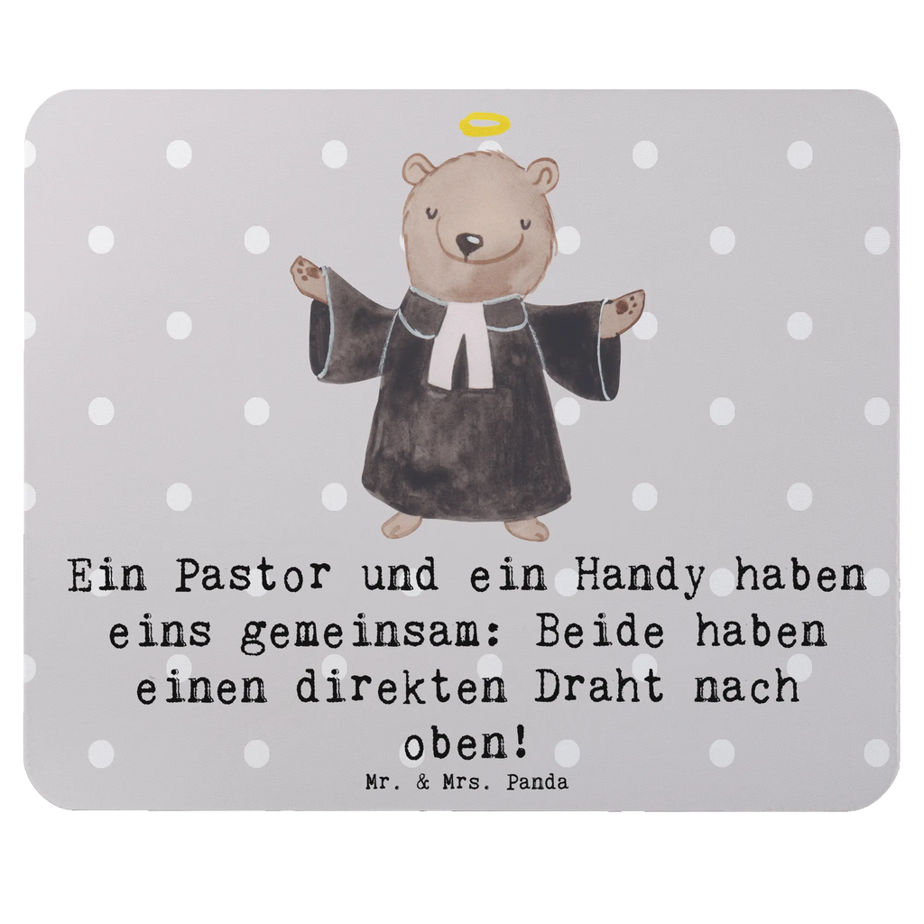 Mouse mat Ein Pastor und ein Handy haben eins gemeinsam: Beide haben einen direkten Draht nach oben! Einzigartiges Mauspad, Arbeitszimmer, Mauspad Büro, Mausunterlage, Büroausstattung, Designer Mauspad, Computer zubehör, PC Zubehör, Mauspad, Mousepad, Beruf, Ausbildung, Jubiläum, Abschied, Rente, Kollege, Kollegin, Geschenk, Schenken, Arbeitskollege, Mitarbeiter, Firma, Danke, Dankeschön