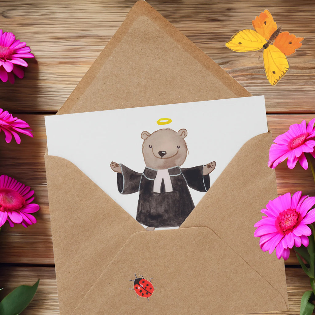 Deluxe Card Ein Pastor und ein Handy haben eins gemeinsam: Beide haben einen direkten Draht nach oben! Grußkarte, Karte, Einladungskarte, Klappkarte, Hochwertige Klappkarte, Glückwunschkarte, Hochzeitskarte, Hochwertige Grußkarte, Geburtstagskarte, Beruf, Ausbildung, Jubiläum, Abschied, Rente, Kollege, Kollegin, Geschenk, Schenken, Arbeitskollege, Mitarbeiter, Firma, Danke, Dankeschön