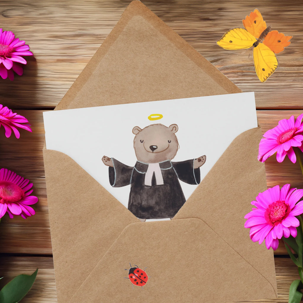 Deluxe Karte Egal ob Taufe, Trauung oder Beerdigung - ein Pastor ist immer zur Stelle, wenn man ihn braucht. Glückwunschkarte, Hochwertige Grußkarte, Karte, Geburtstagskarte, Grußkarte, Hochzeitskarte, Einladungskarte, Hochwertige Klappkarte, Klappkarte, Beruf, Ausbildung, Jubiläum, Abschied, Rente, Kollege, Kollegin, Geschenk, Schenken, Arbeitskollege, Mitarbeiter, Firma, Danke, Dankeschön