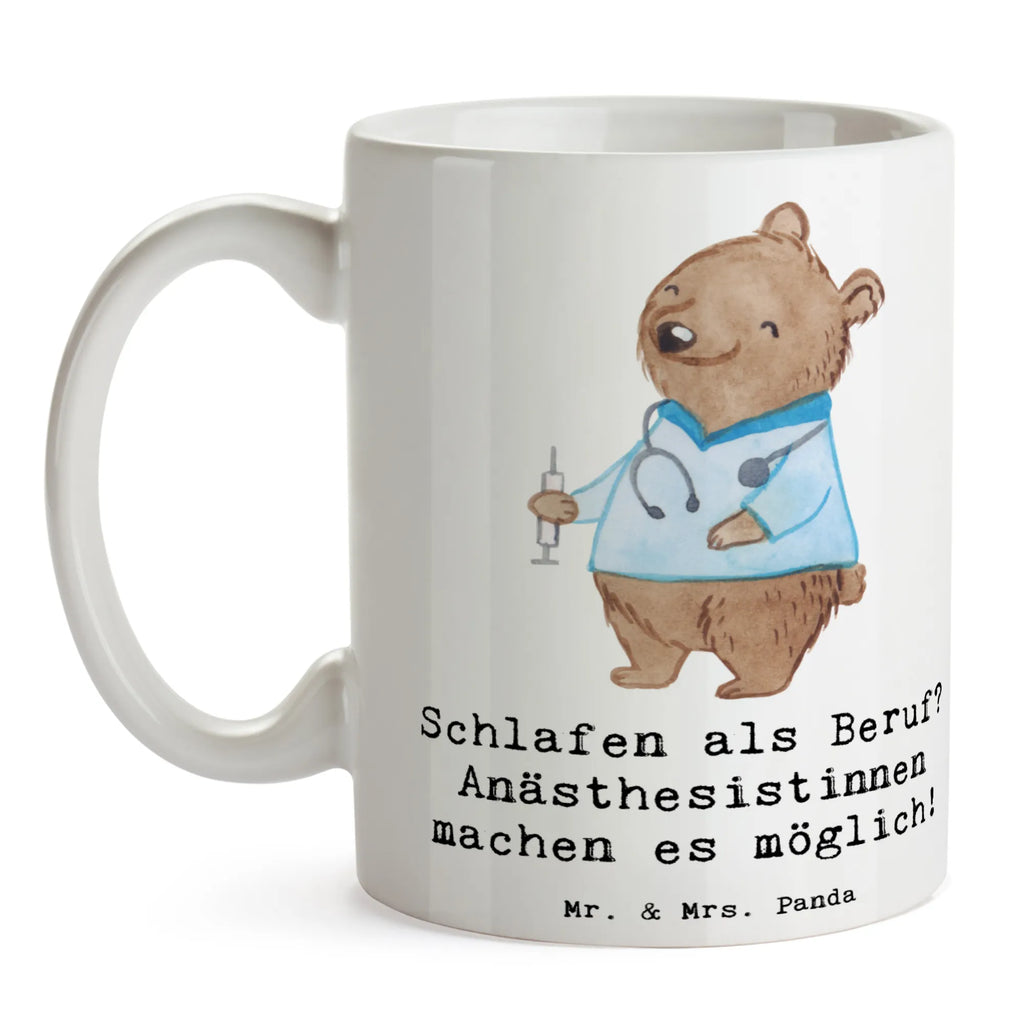 Mug Schlafen als Beruf? Anästhesistinnen machen es möglich! Kaffeetasse, Keramiktasse, Bürotasse, Tasse, Tasse mit Motiven, Teetasse, Porzellantasse, Geschenktasse, Tasse mit Zitaten, Beruf, Ausbildung, Jubiläum, Abschied, Rente, Kollege, Kollegin, Geschenk, Schenken, Arbeitskollege, Mitarbeiter, Firma, Danke, Dankeschön