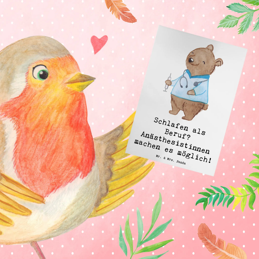 Grußkarte Schlafen als Beruf? Anästhesistinnen machen es möglich! Glückwunschkarte, Karte, Ansichtskarten, Hochzeitskarte, Einladungskarte, Grußkarte, Klappkarte, Geburtstagskarte, Beruf, Ausbildung, Jubiläum, Abschied, Rente, Kollege, Kollegin, Geschenk, Schenken, Arbeitskollege, Mitarbeiter, Firma, Danke, Dankeschön