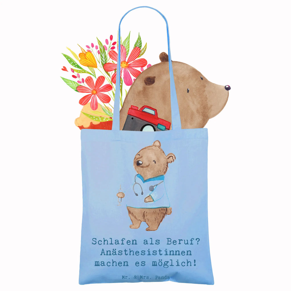 Tragetasche Schlafen als Beruf? Anästhesistinnen machen es möglich! Strandtasche, Stofftasche, Beutel, Laptoptasche, Jutetasche, Shopper, Einkaufstüte, Schultertasche, Umhängetasche, Einkaufstasche, Jutebeutel, Tasche, Tragetasche, Stoffbeutel, Beuteltasche, Badetasche, Beruf, Ausbildung, Jubiläum, Abschied, Rente, Kollege, Kollegin, Geschenk, Schenken, Arbeitskollege, Mitarbeiter, Firma, Danke, Dankeschön